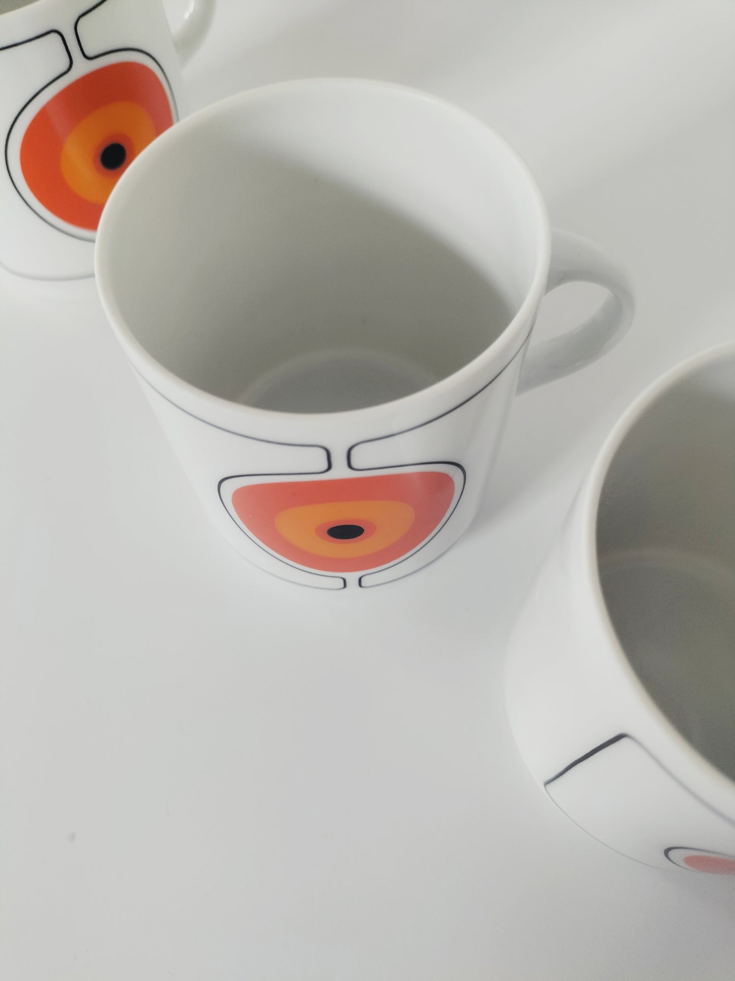 Ensemble de 4 tasses et sous-tasses Thomas Germany