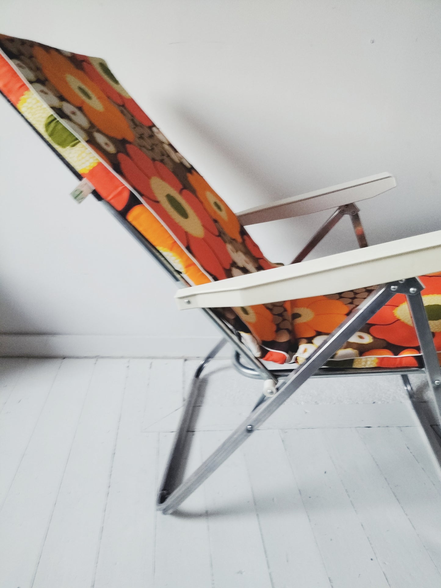 Chaise longue/ fauteuil de jardin/ bain de soleil/ transat vintage Unimeta