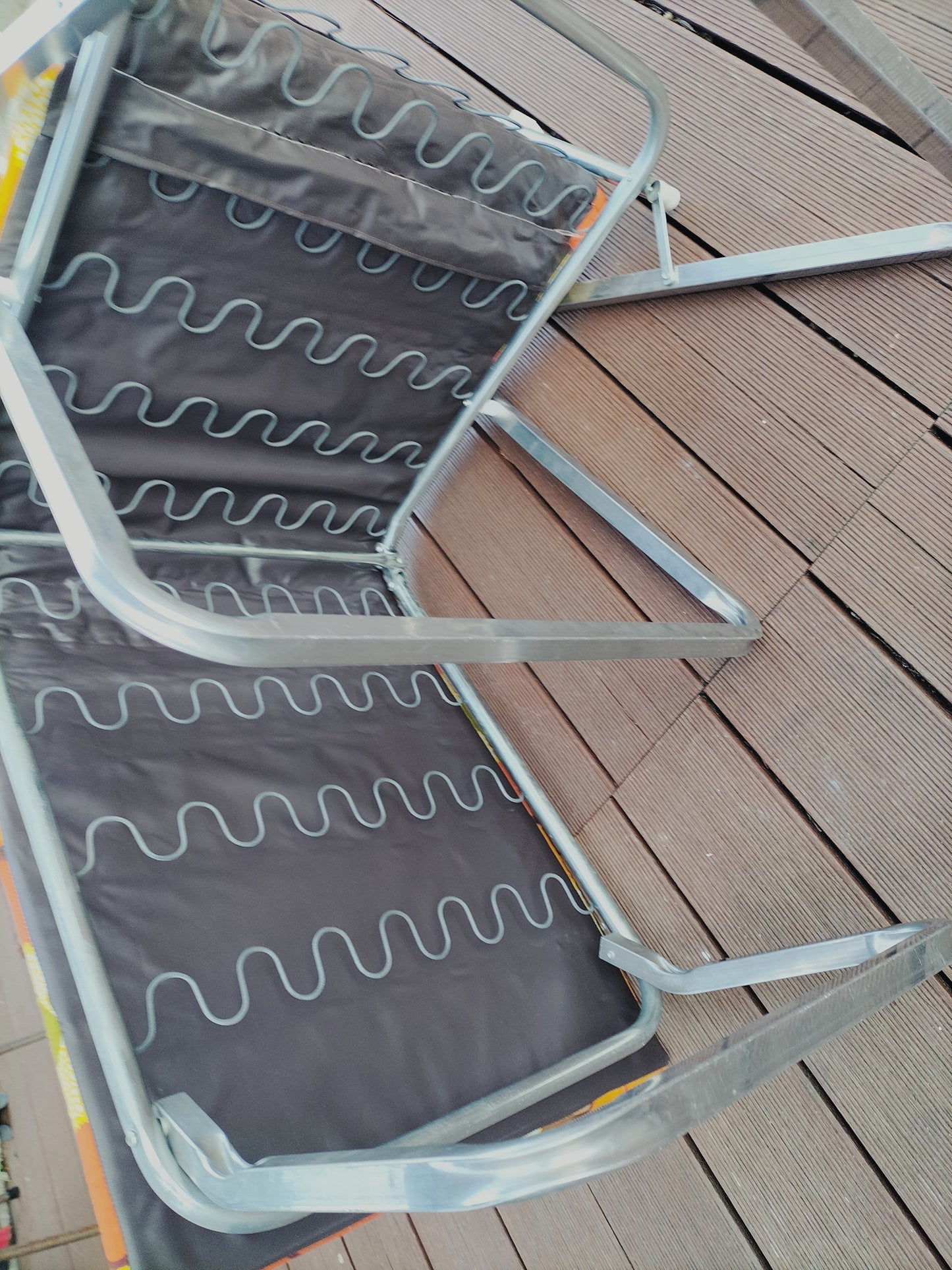 Chaise longue/ fauteuil de jardin/ bain de soleil/ transat vintage Unimeta