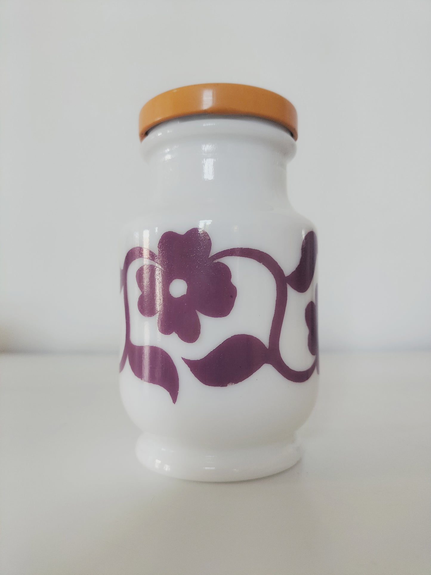 Trio de bocaux/ pots en opaline