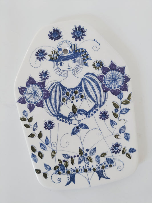 Petite céramique murale/ dessous de plat Lotte de turi-design