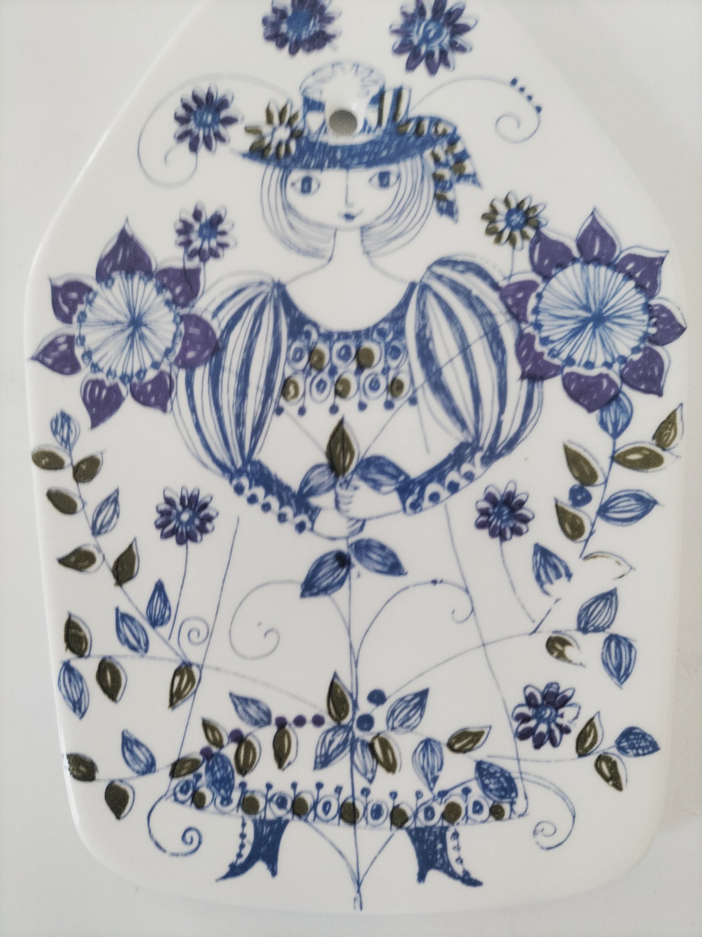Petite céramique murale/ dessous de plat Lotte de turi-design