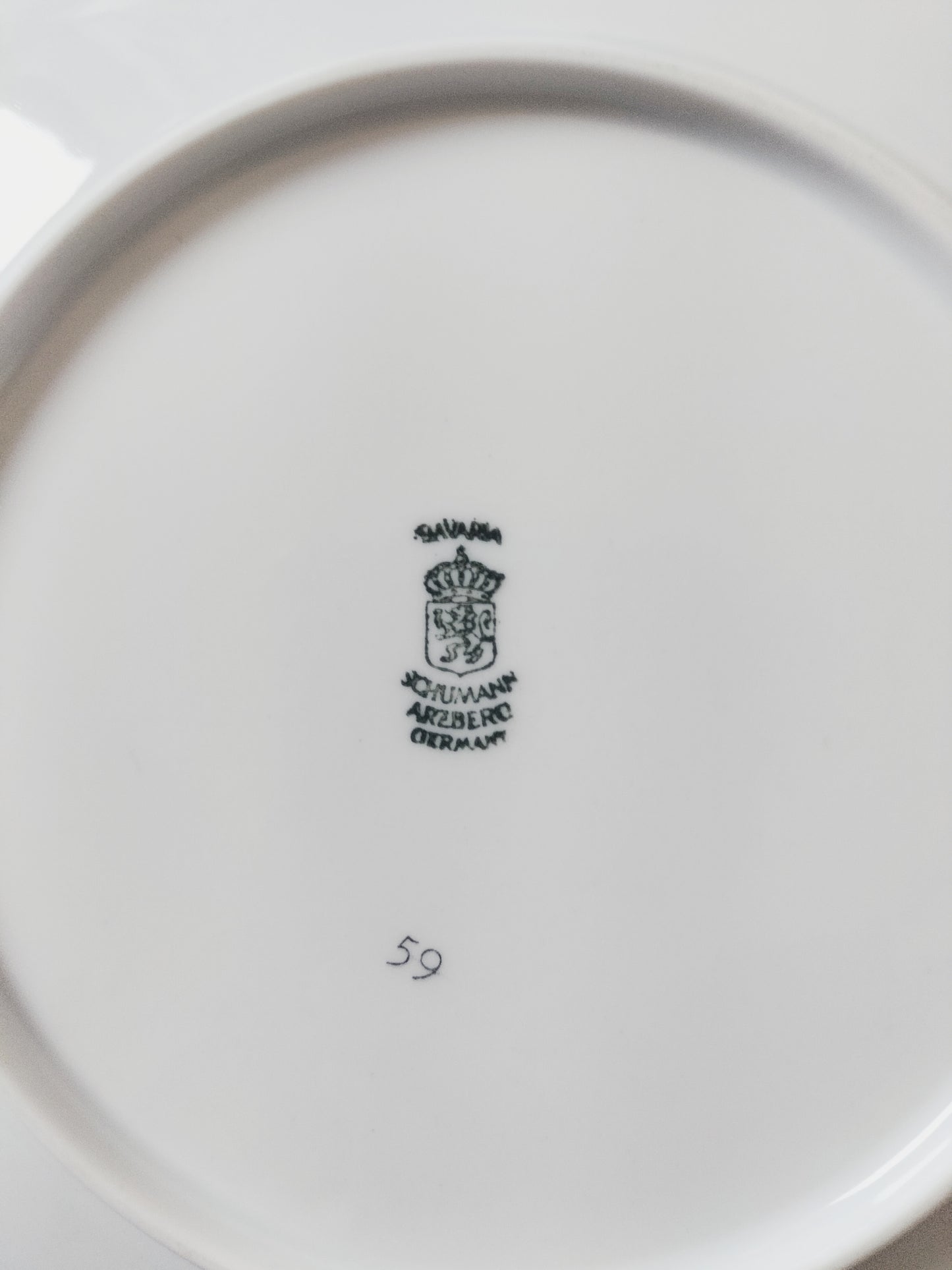Set de 4 assiettes à dessert Bavaria