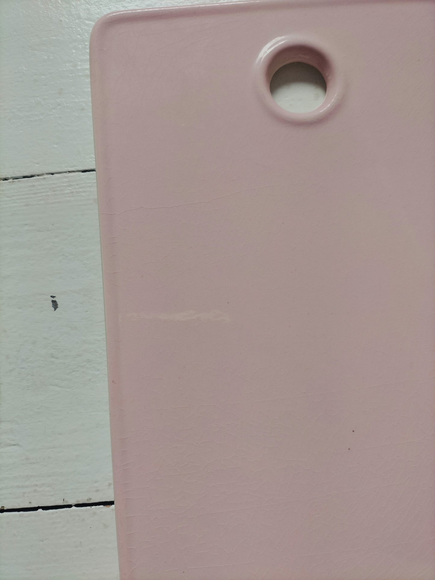 Duo de tartinières planches/ planchettes à tartiner/ à découper en porcelaine Boch