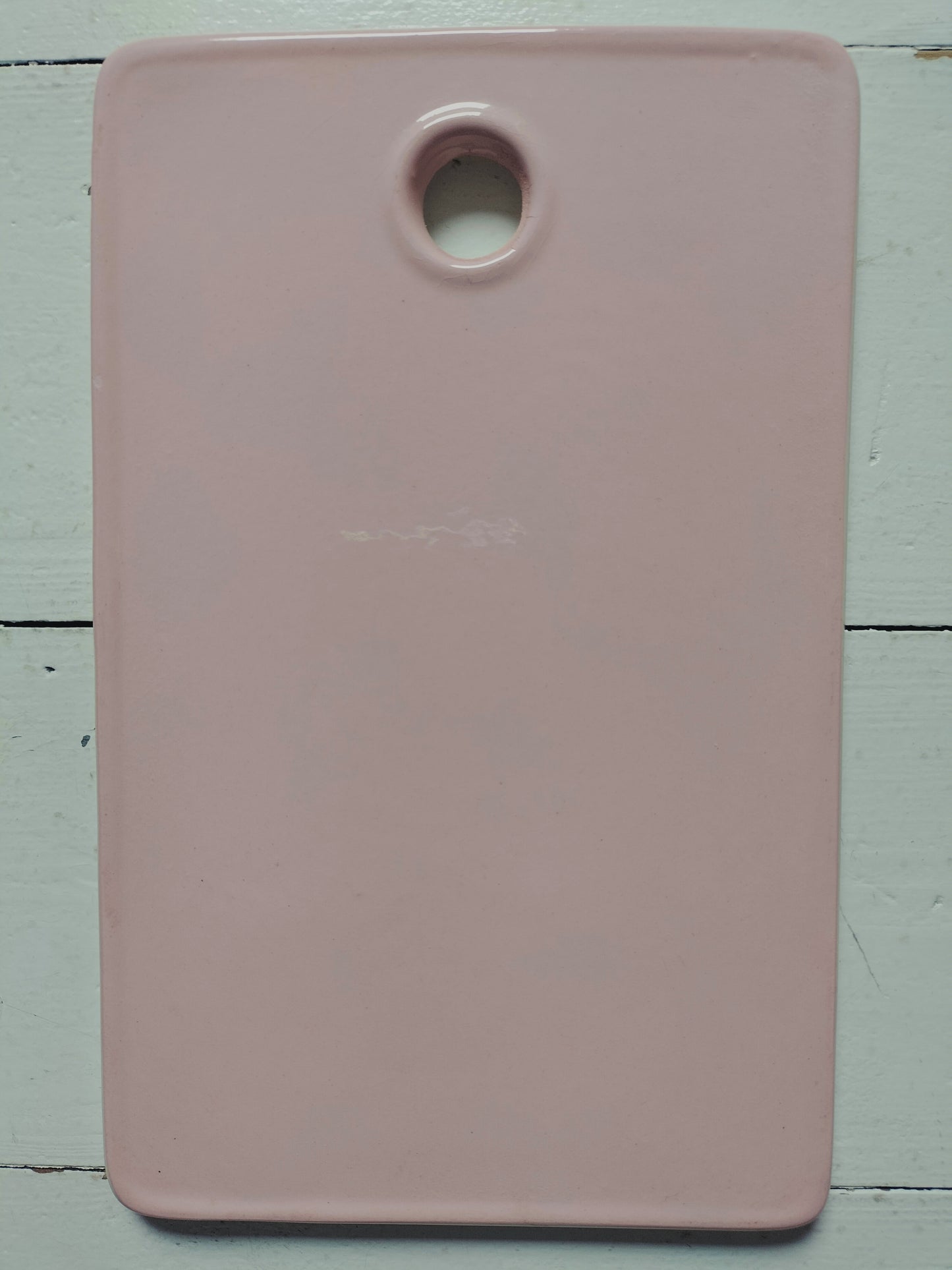 Duo de tartinières planches/ planchettes à tartiner/ à découper en porcelaine Boch