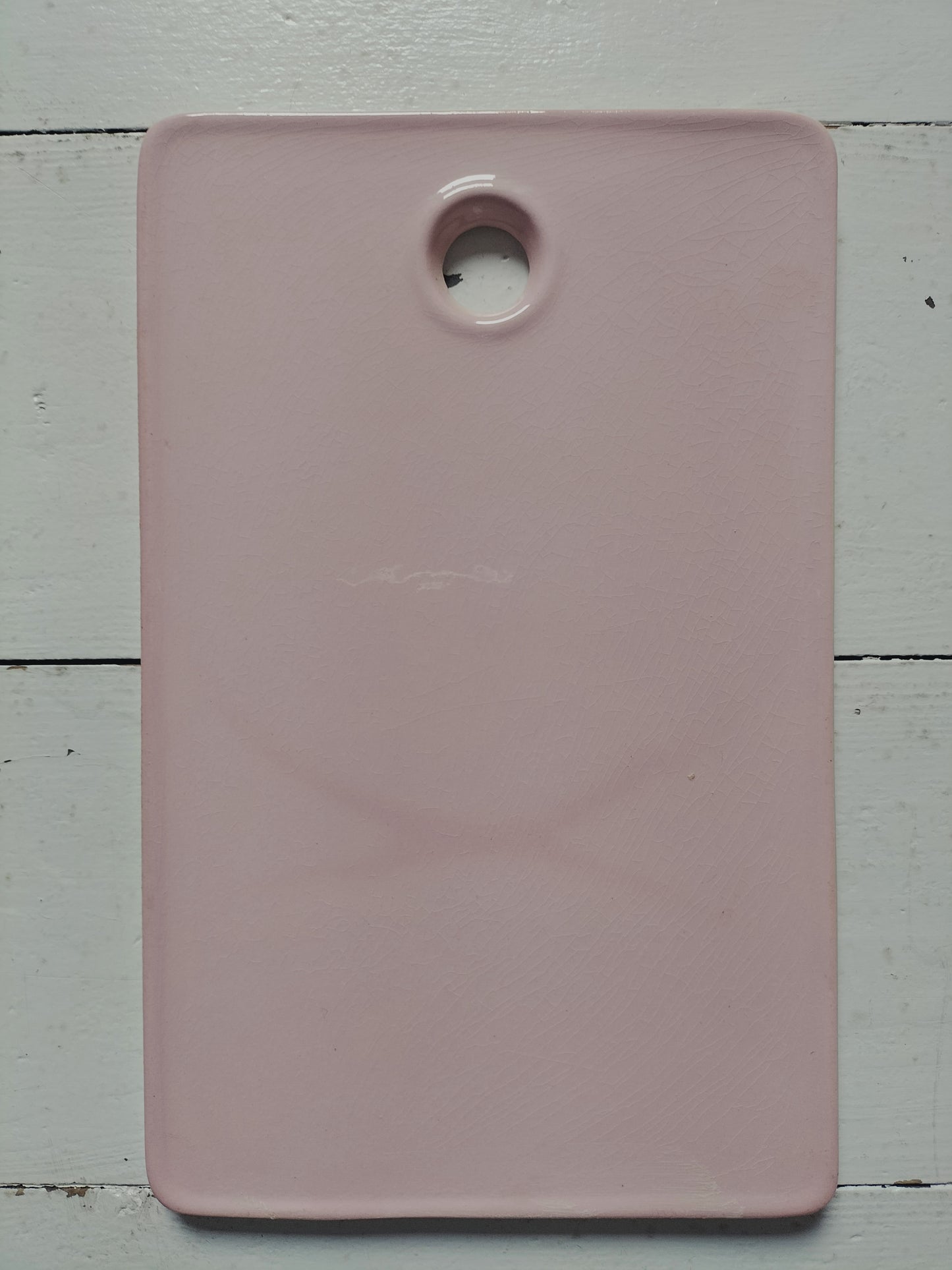Duo de tartinières planches/ planchettes à tartiner/ à découper en porcelaine Boch