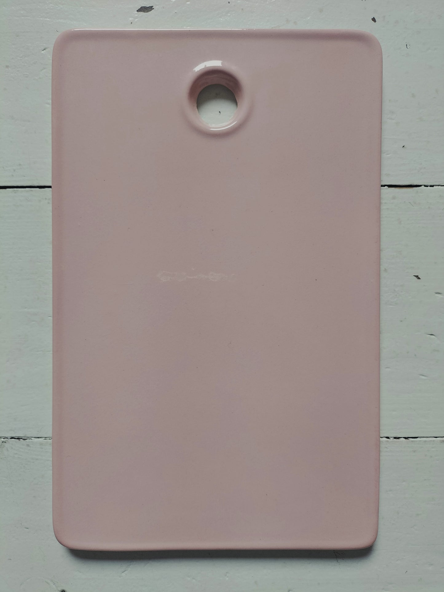 Duo de tartinières planches/ planchettes à tartiner/ à découper en porcelaine Boch