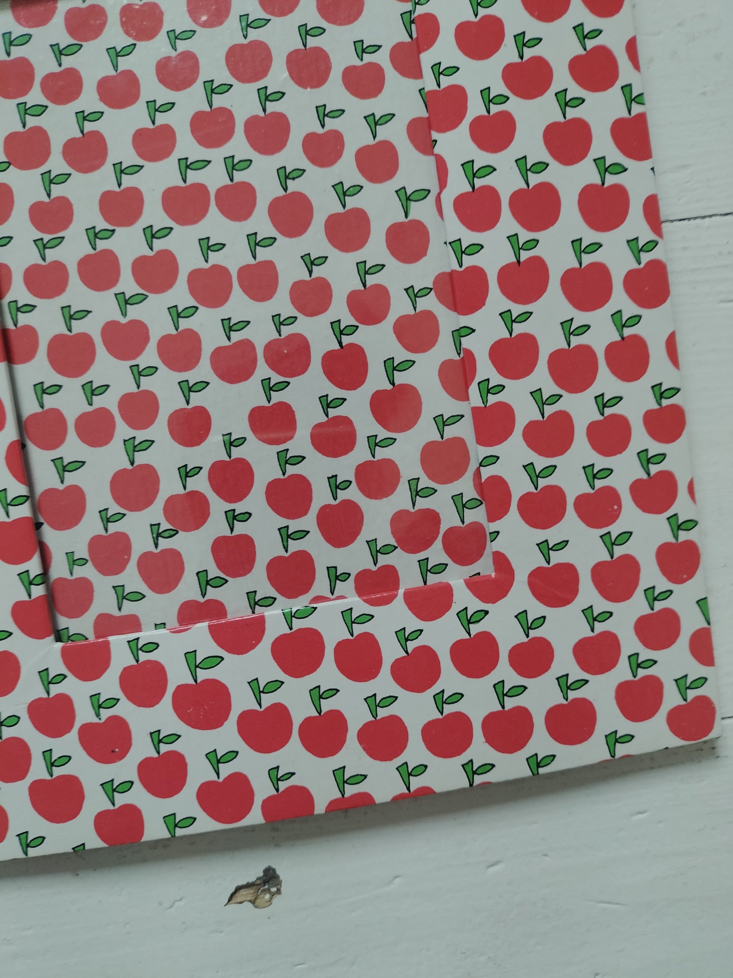 Cadre décor pommes à l'unité
