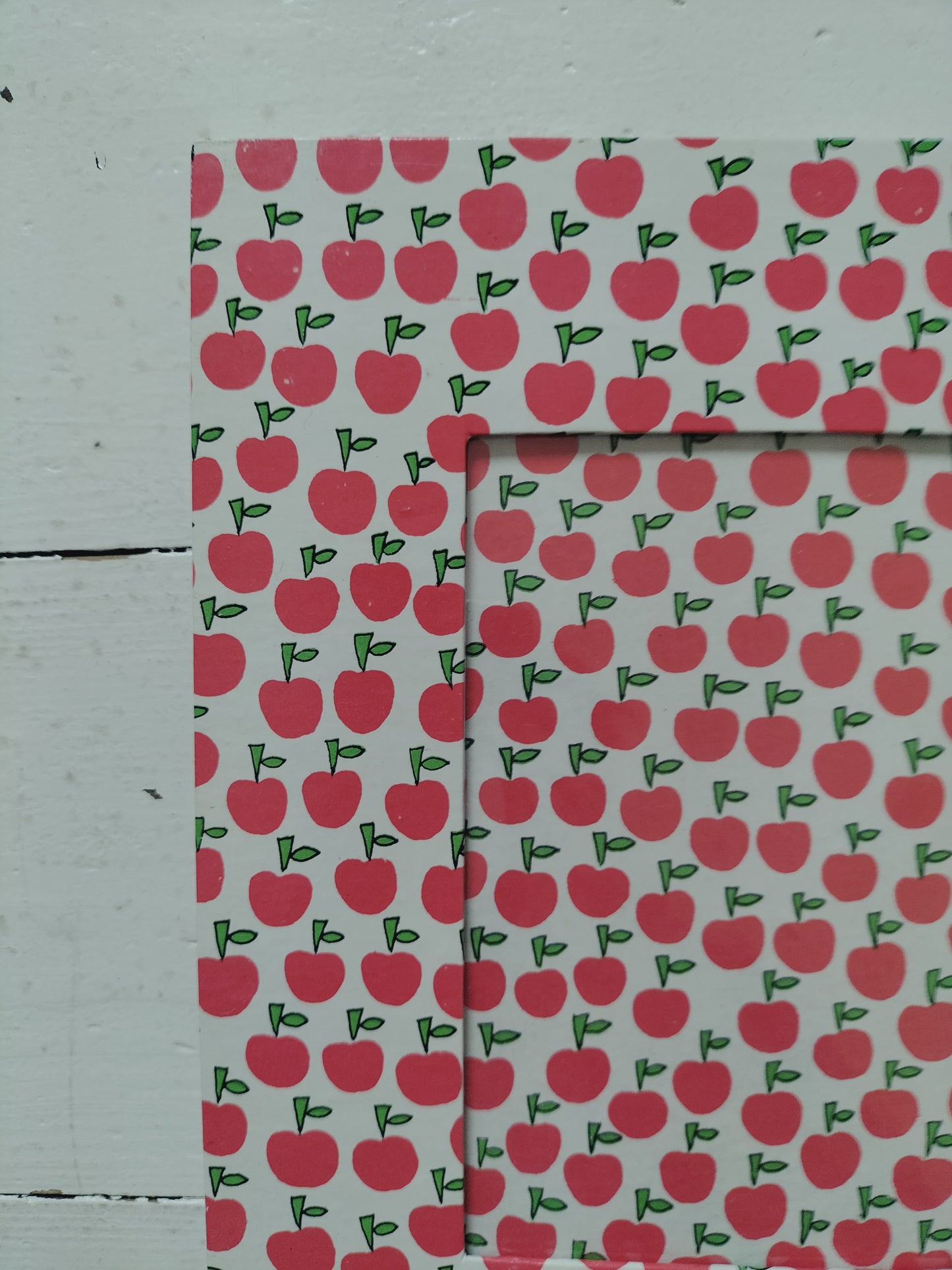 Cadre décor pommes à l'unité