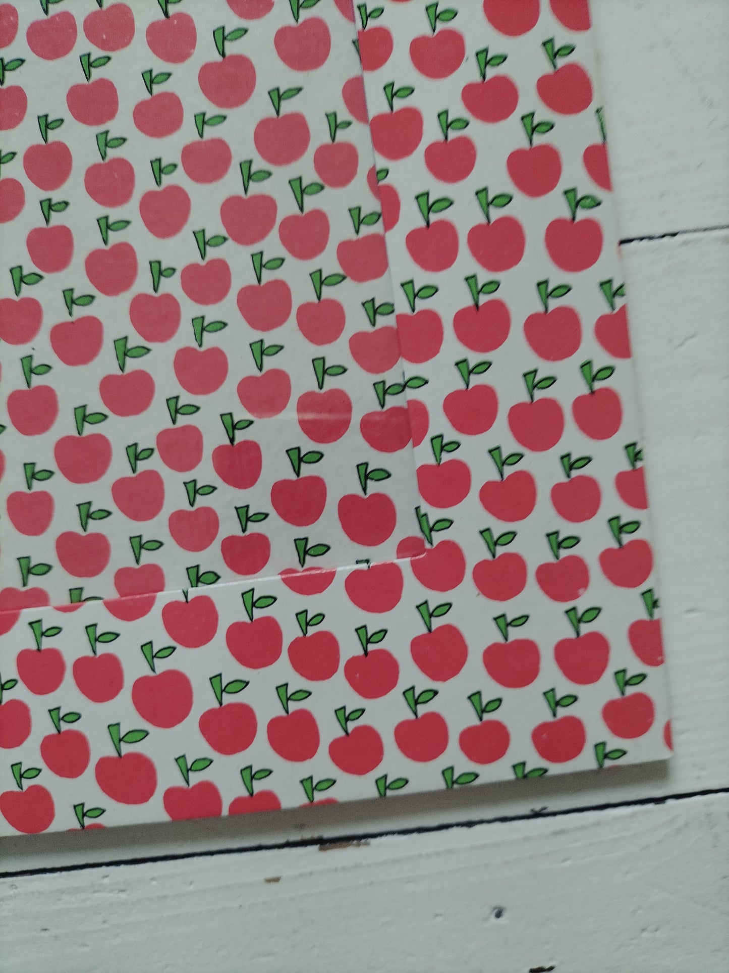 Cadre décor pommes à l'unité