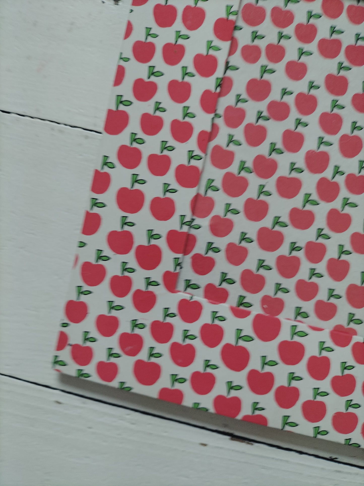 Cadre décor pommes à l'unité