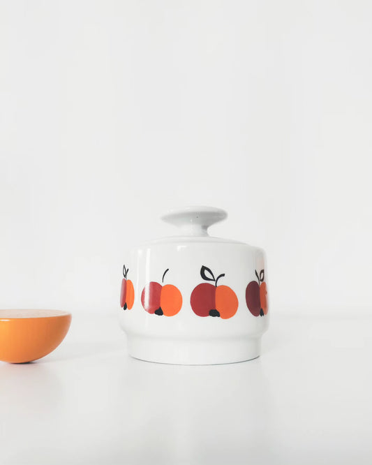 Sucrier/ boîte en porcelaine