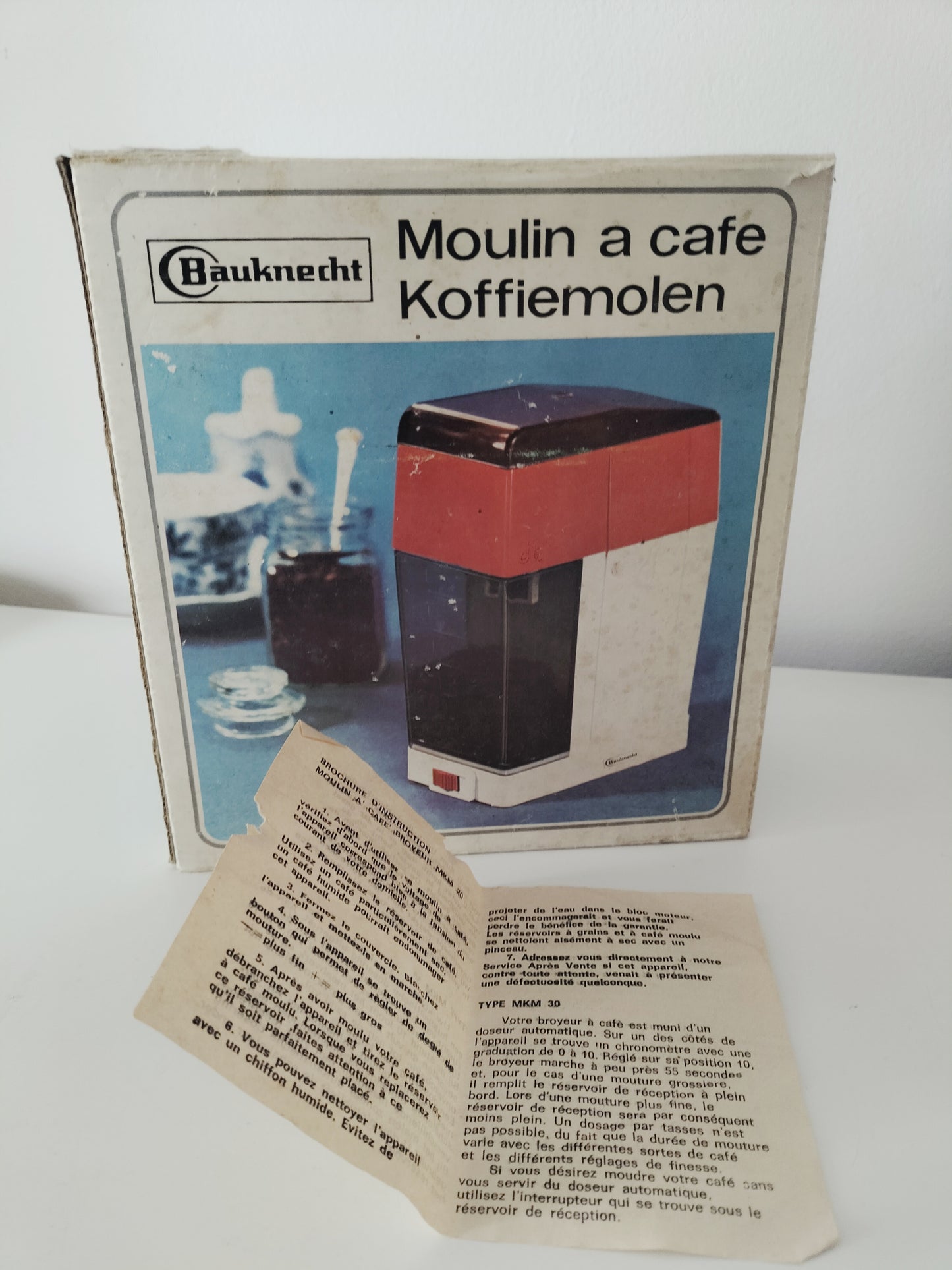 Moulin à café électrique Bauknecht