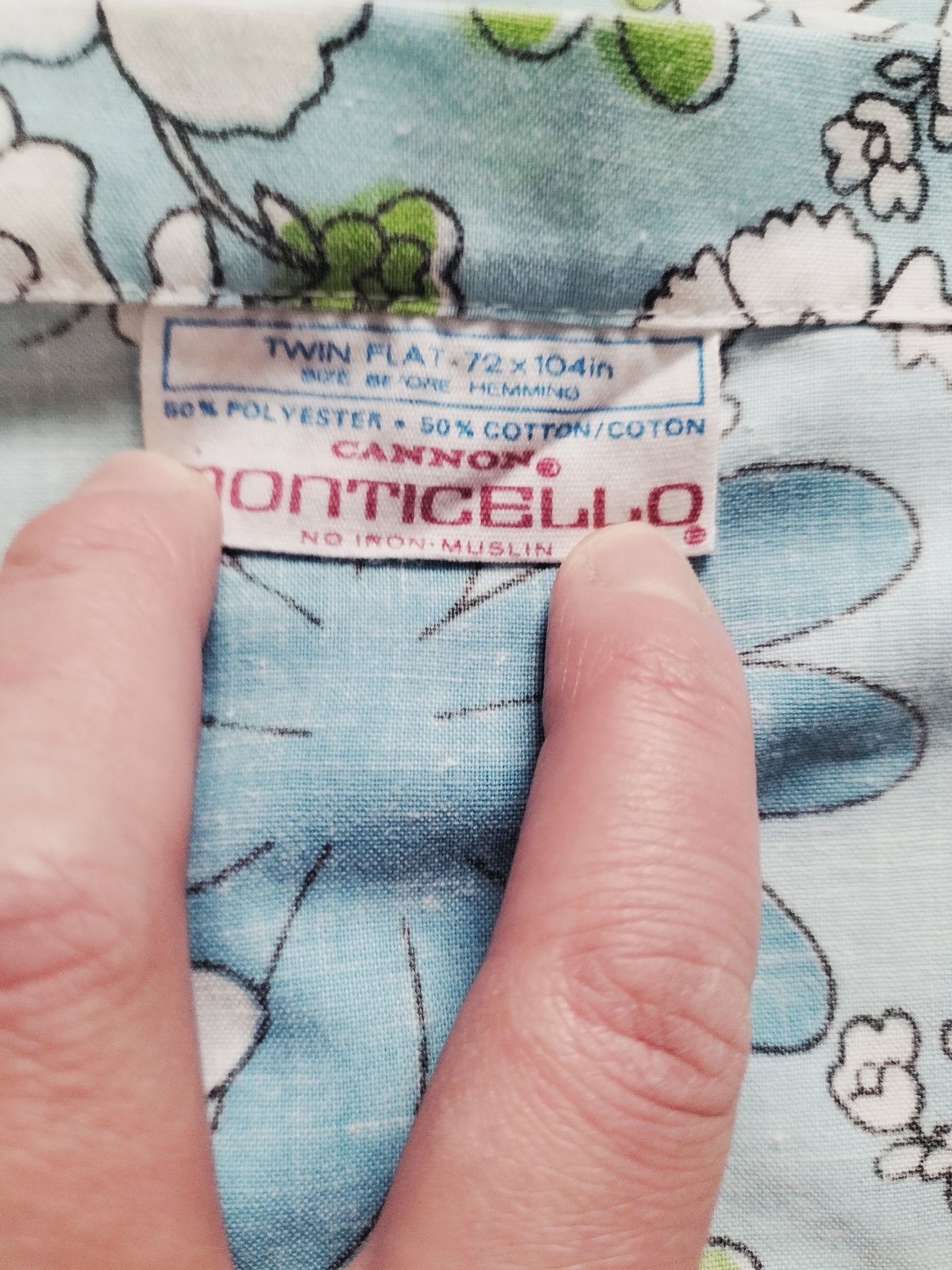 Drap plat Monticello