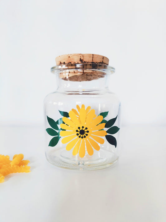 Pot vintage en verre