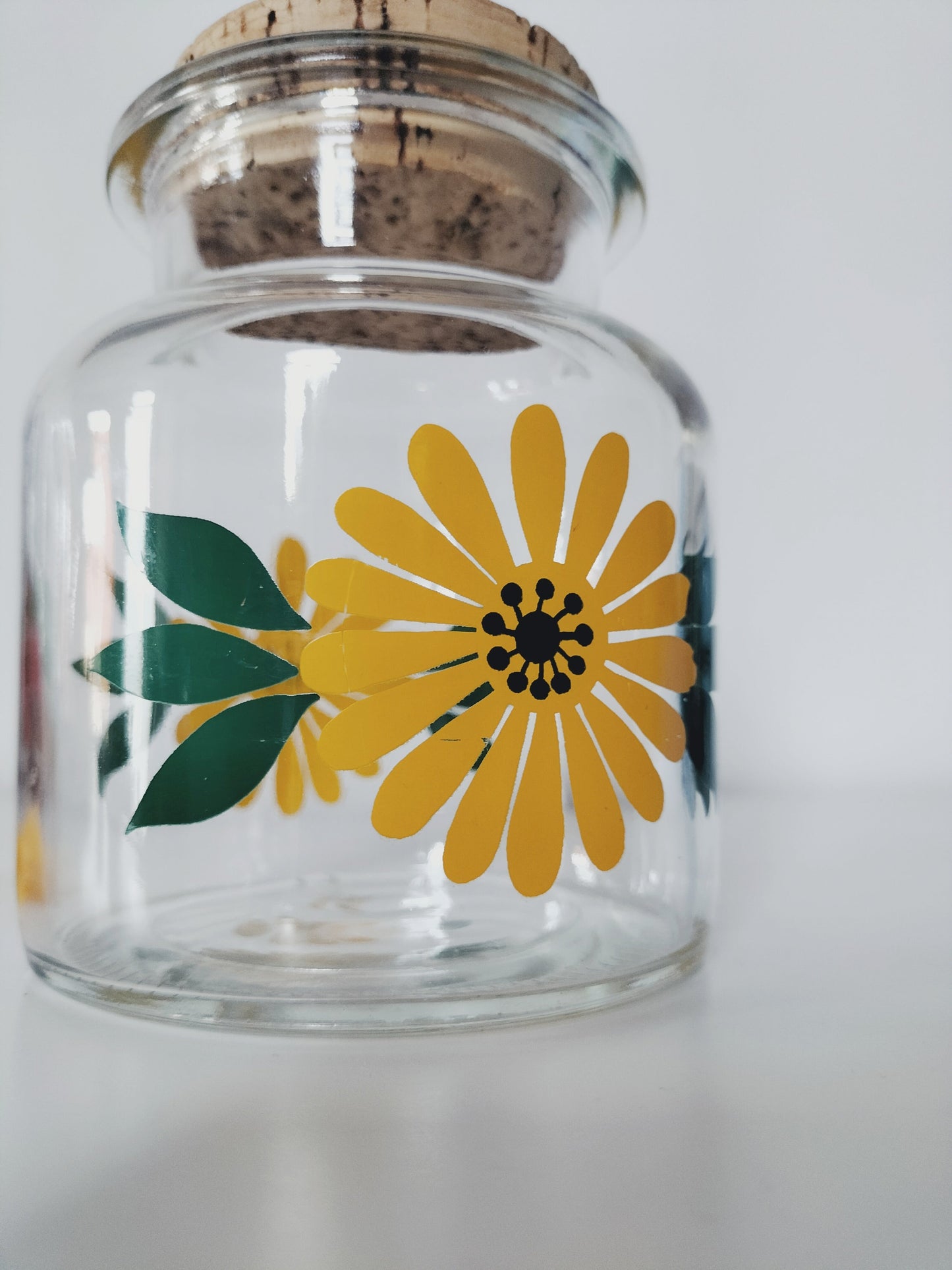 Pot vintage en verre