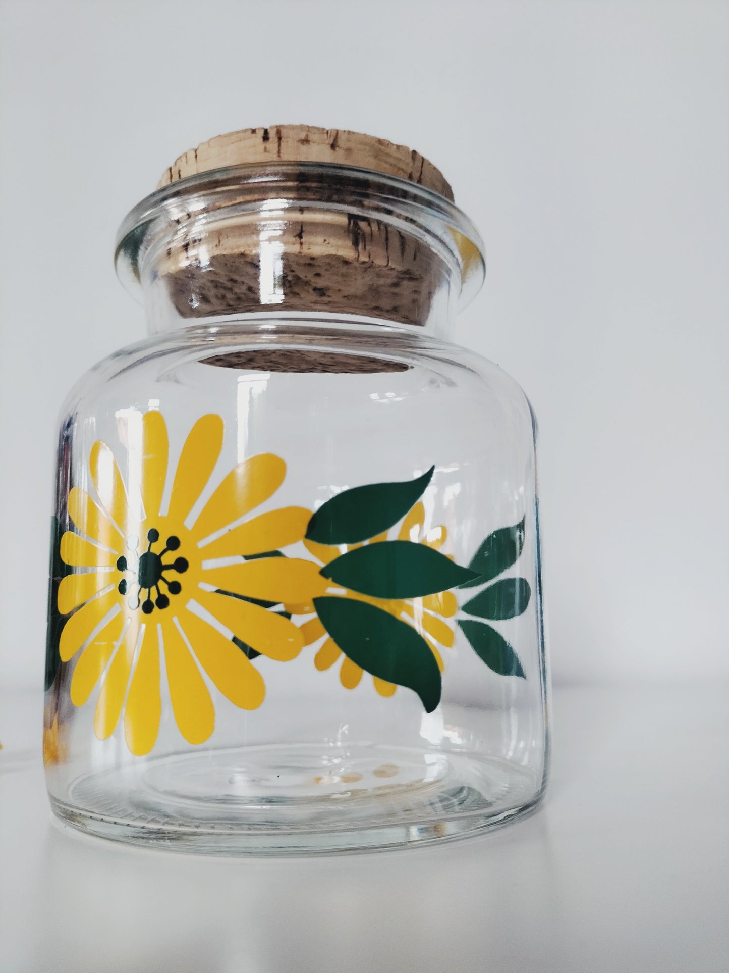 Pot vintage en verre