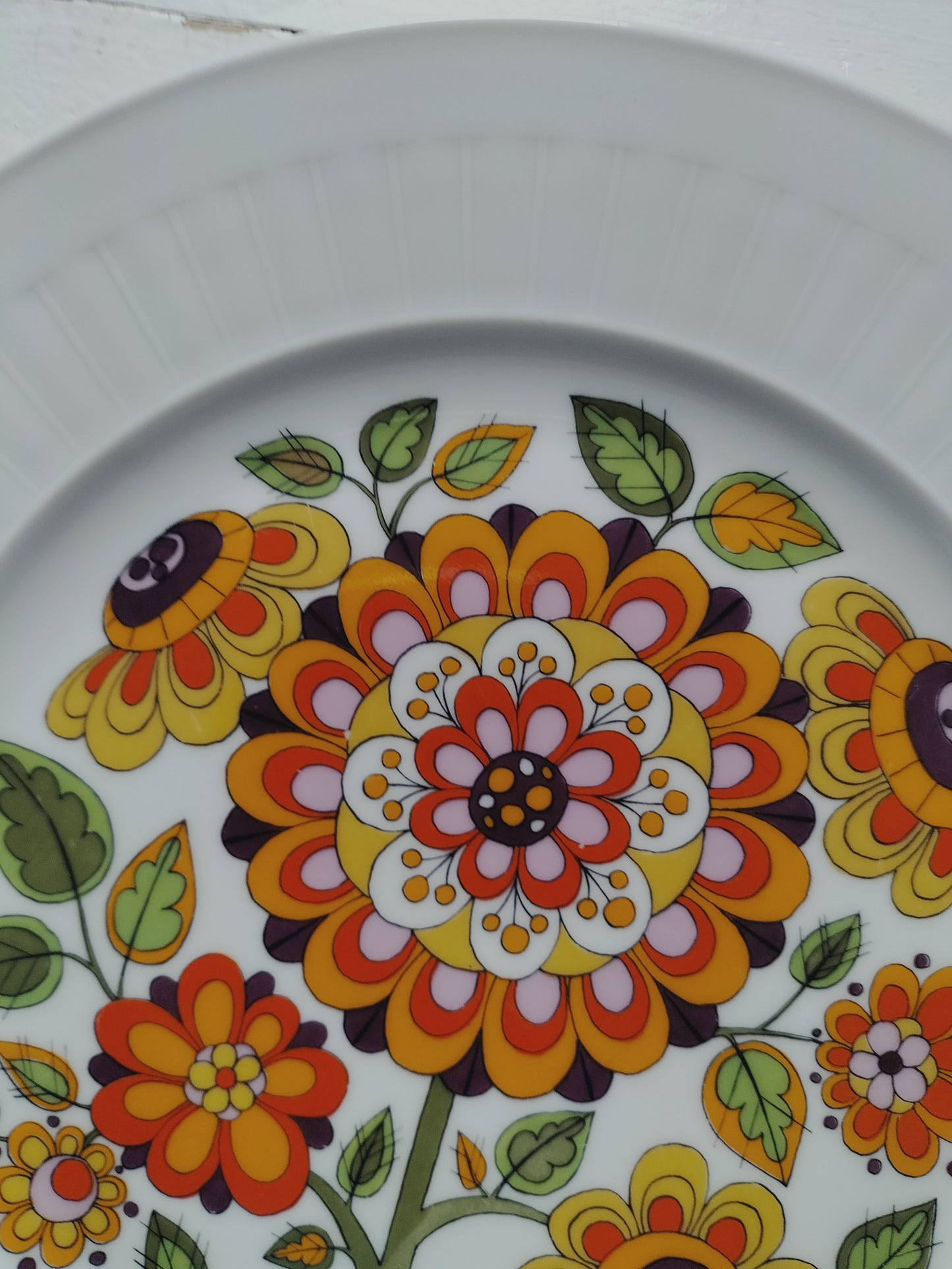Grande assiette/ plat à gâteau