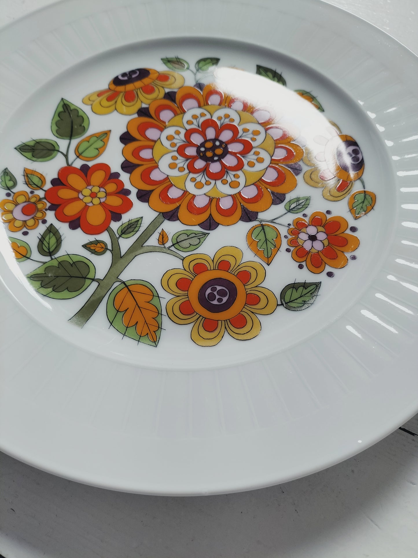 Grande assiette/ plat à gâteau