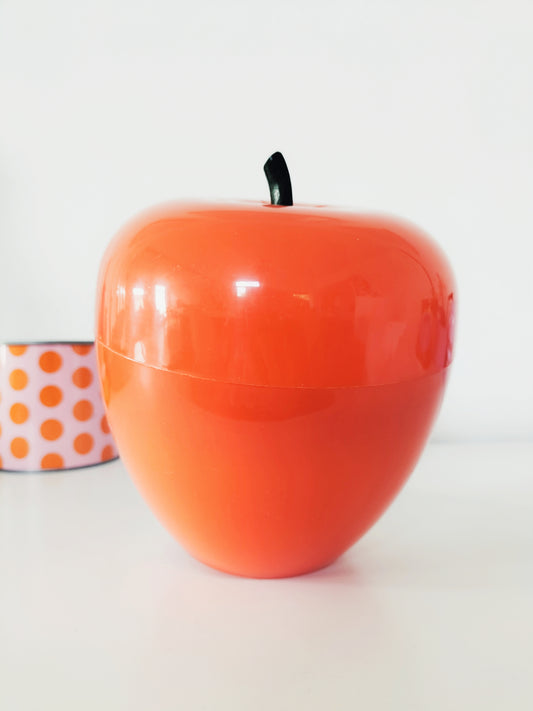 Pomme à glaçons vintage orange