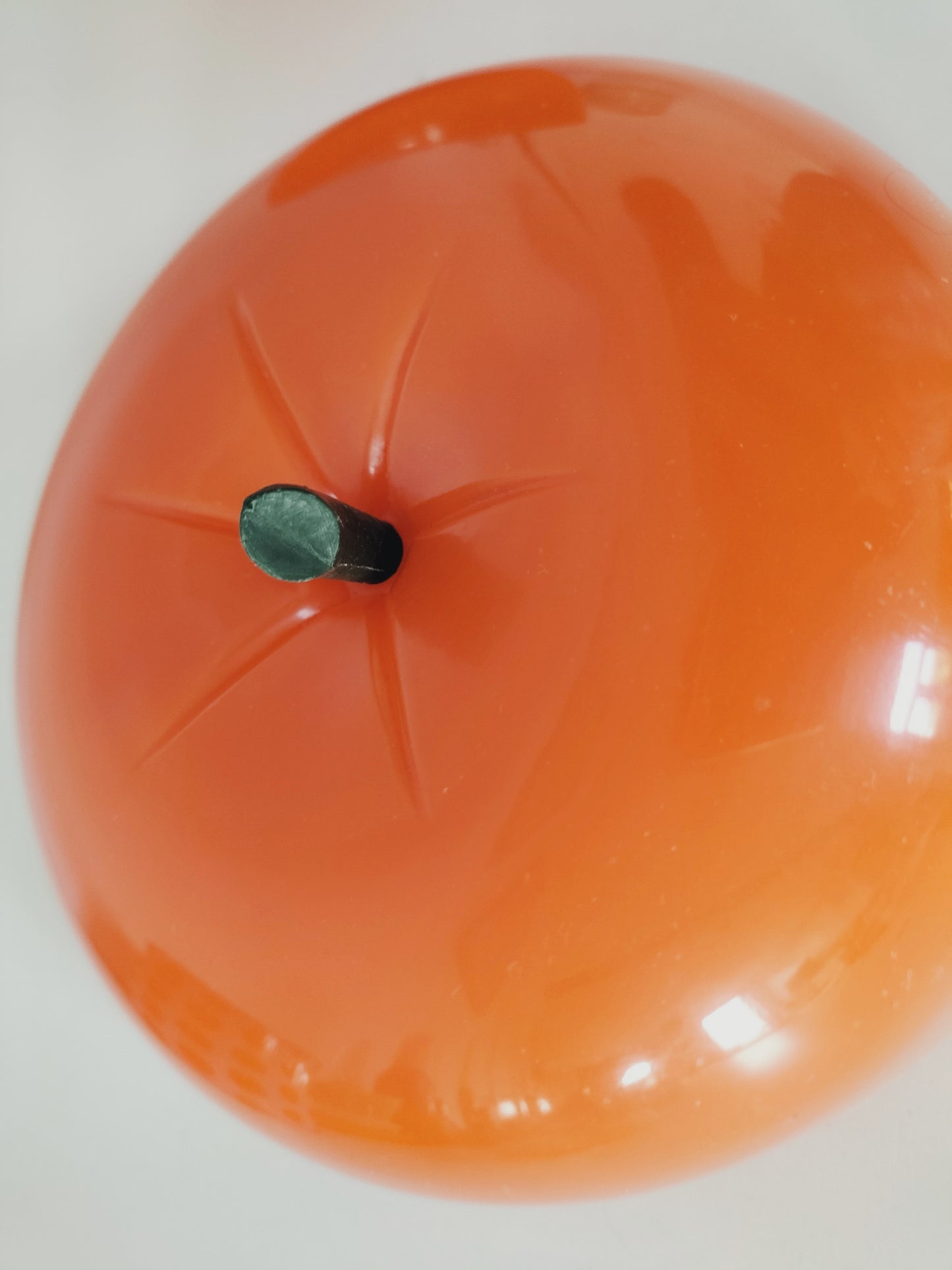 Pomme à glaçons vintage orange