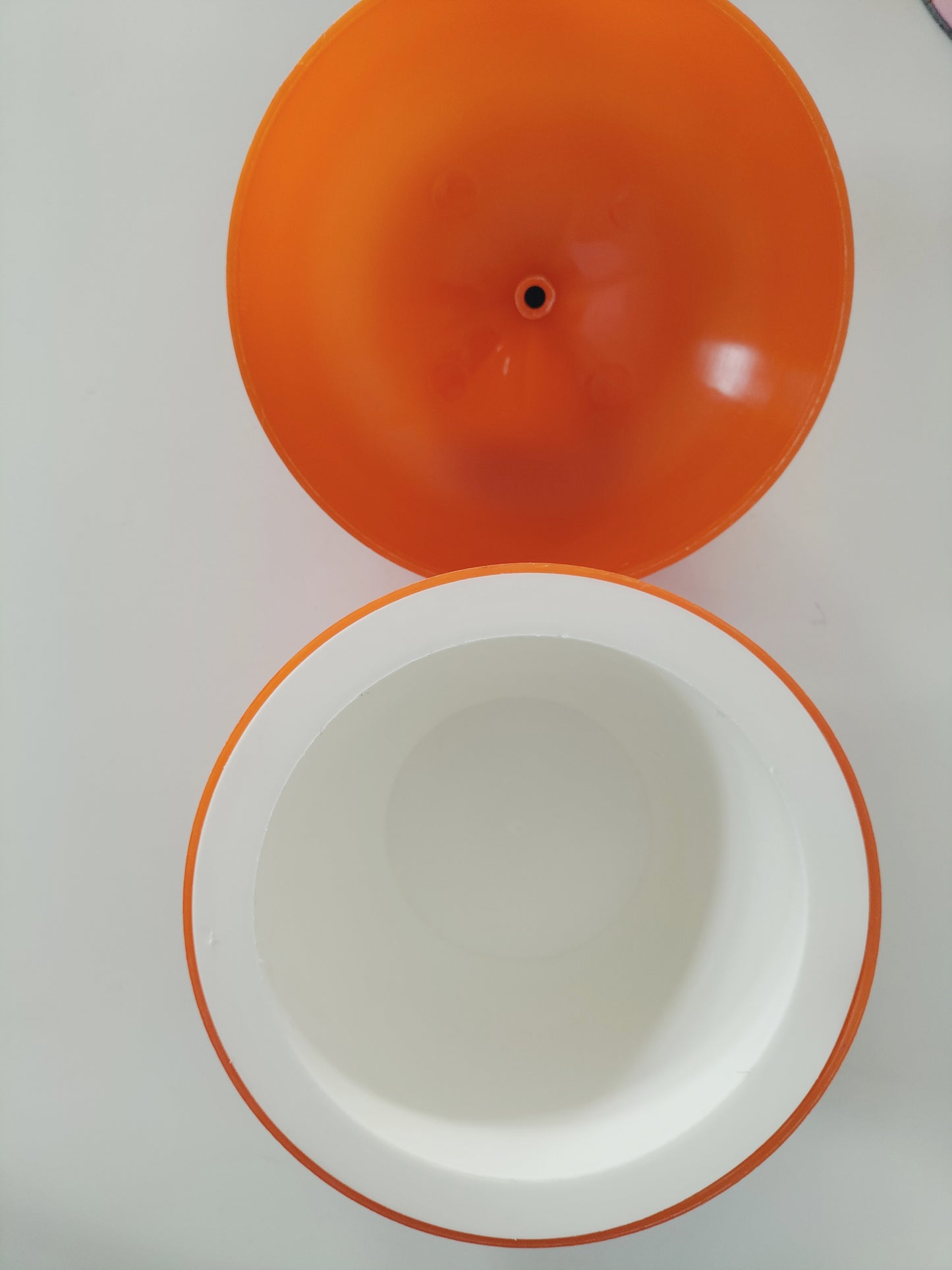 Pomme à glaçons vintage orange