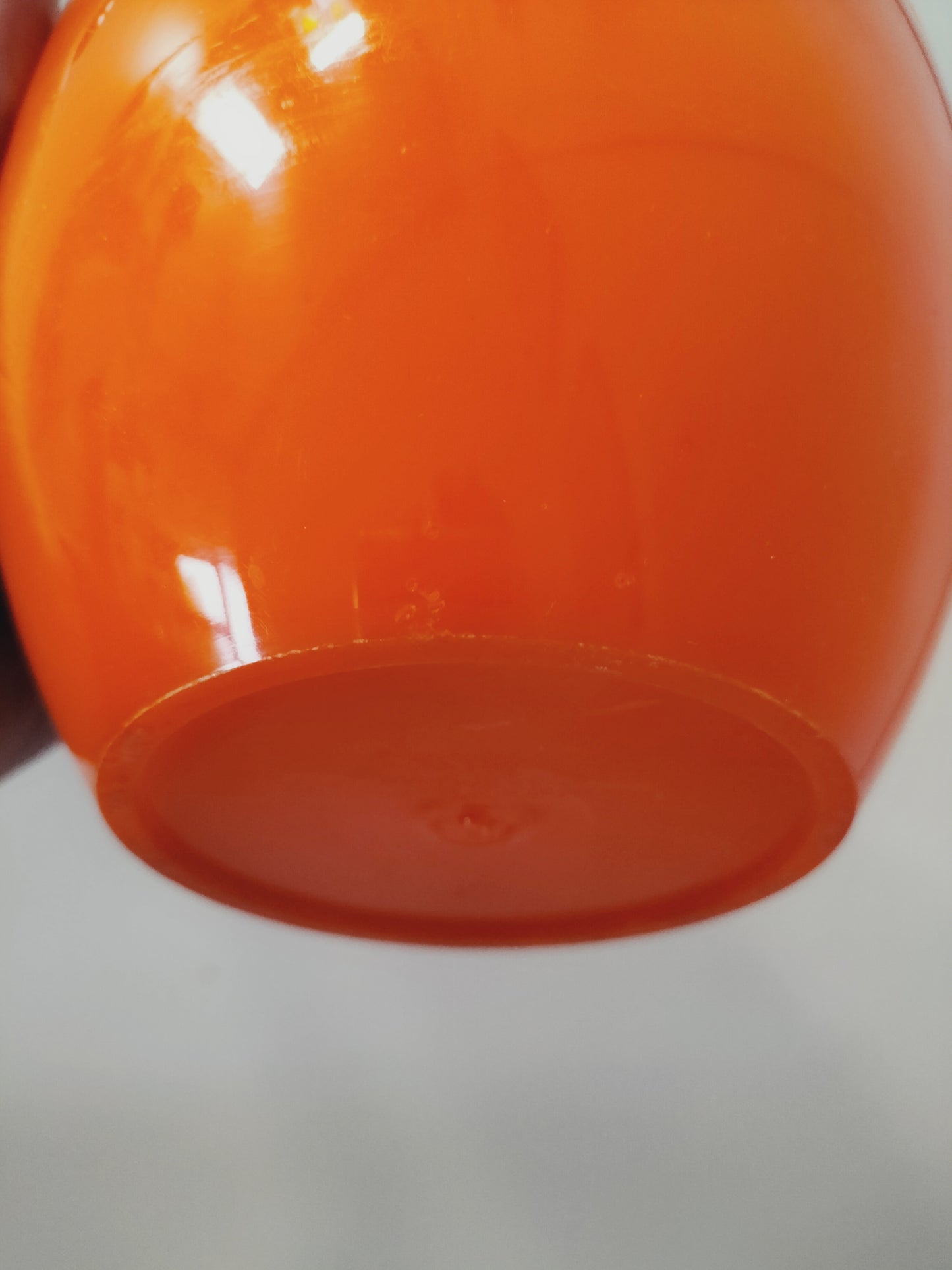 Pomme à glaçons vintage orange