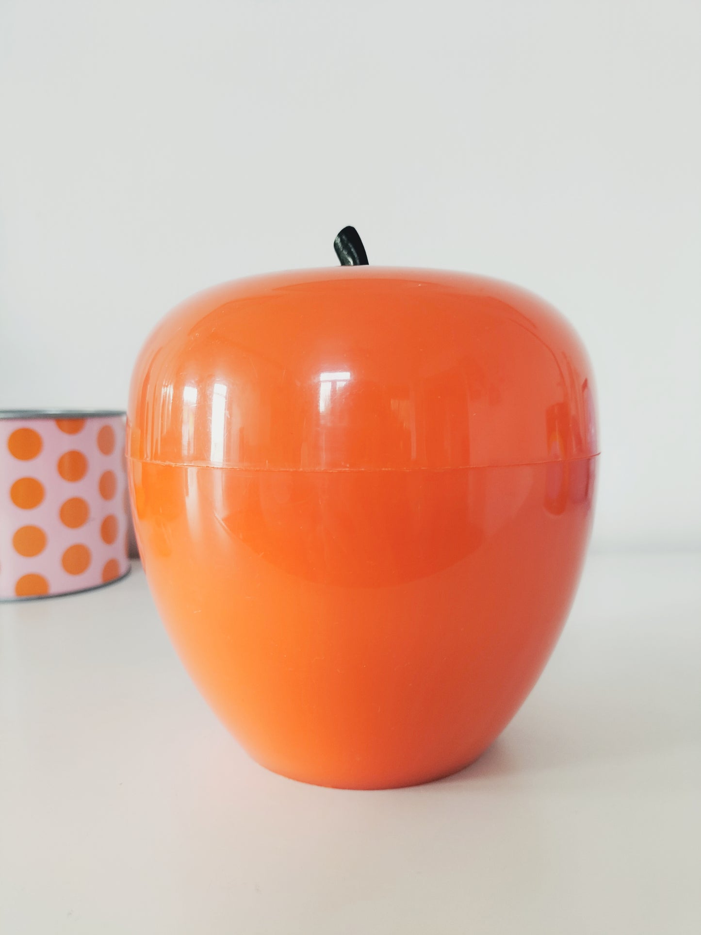 Pomme à glaçons vintage orange