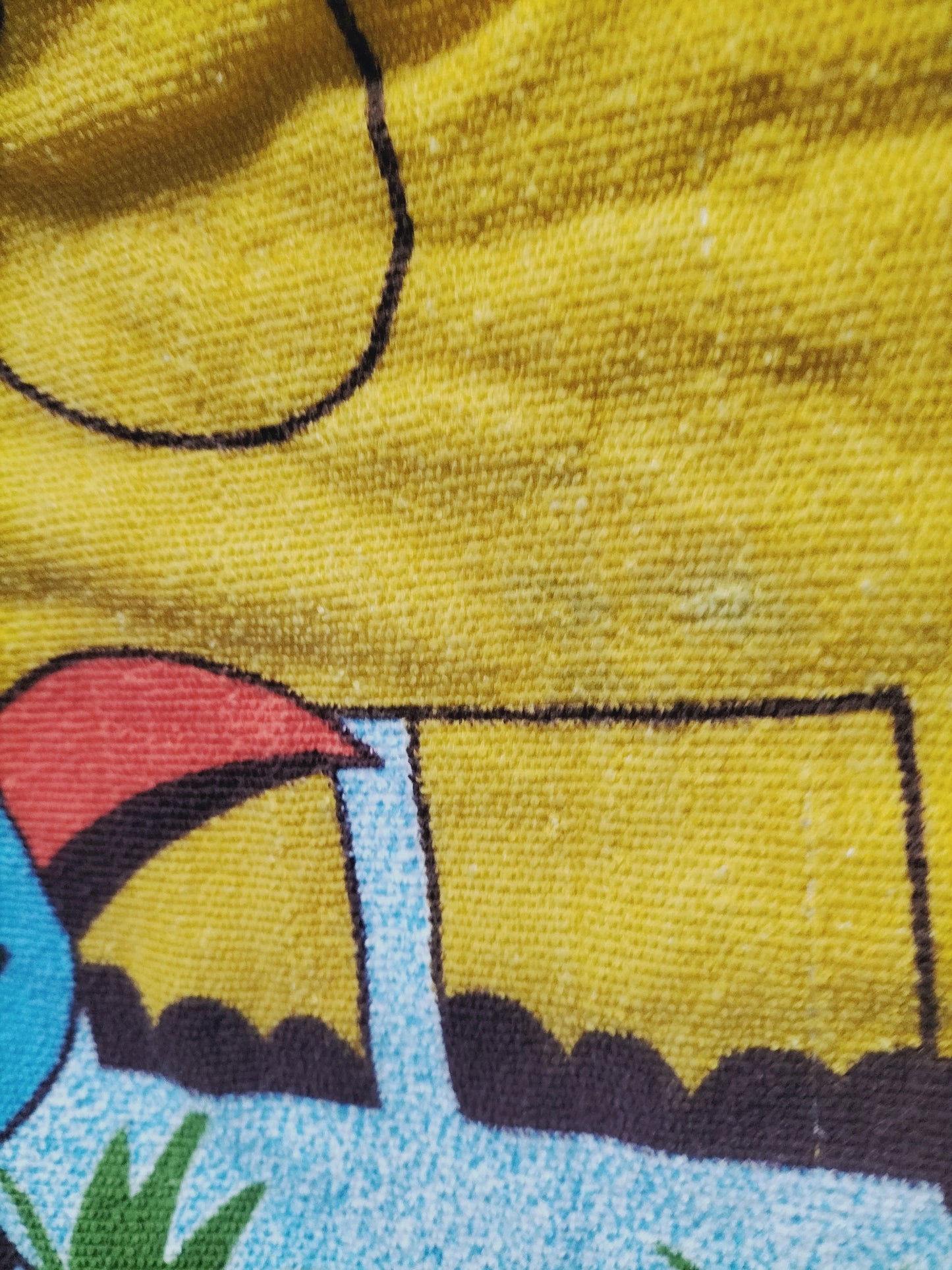 Grande serviette de bain enfant