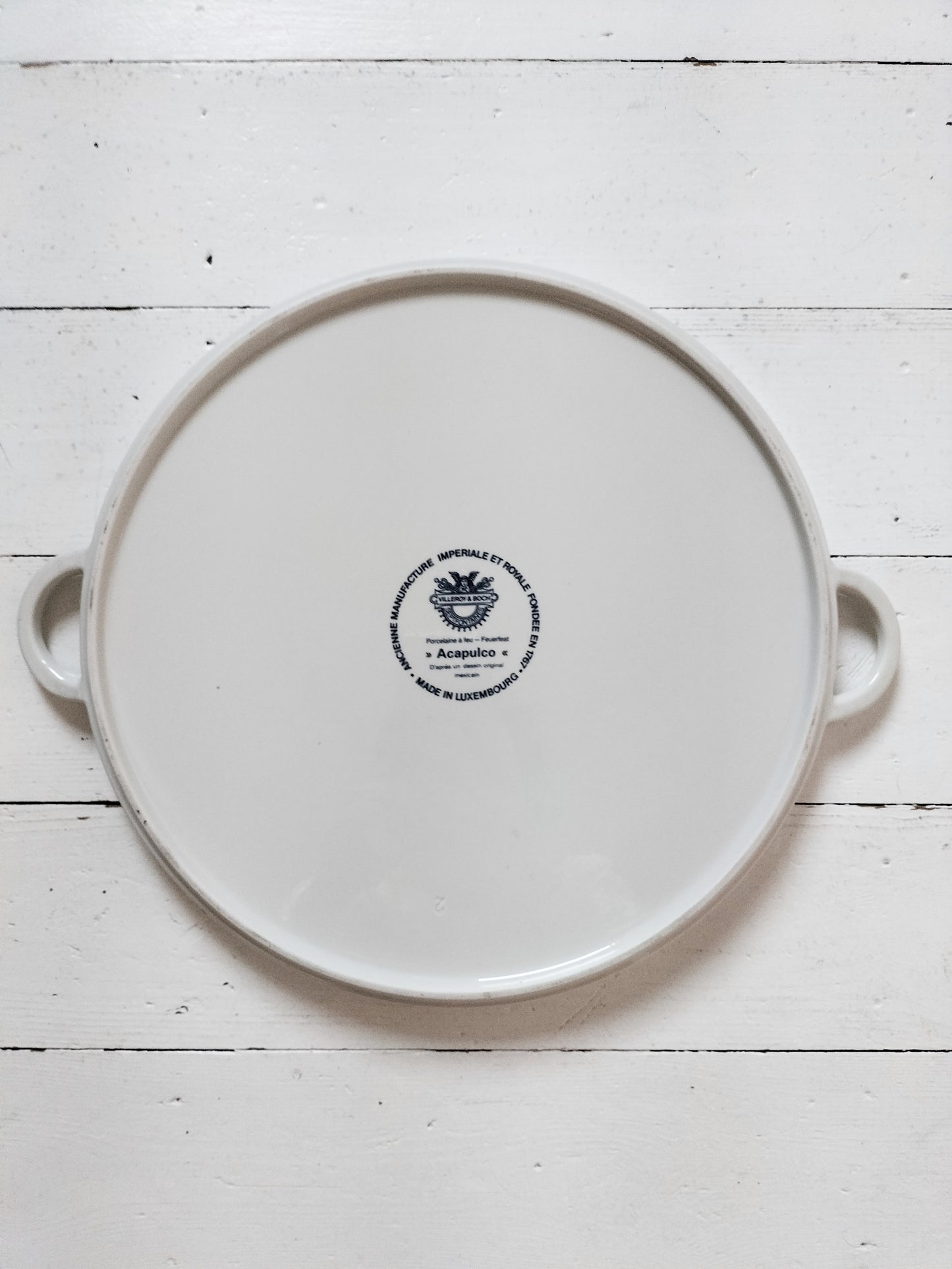 Plateau rond Villeroy et Boch Acapulco