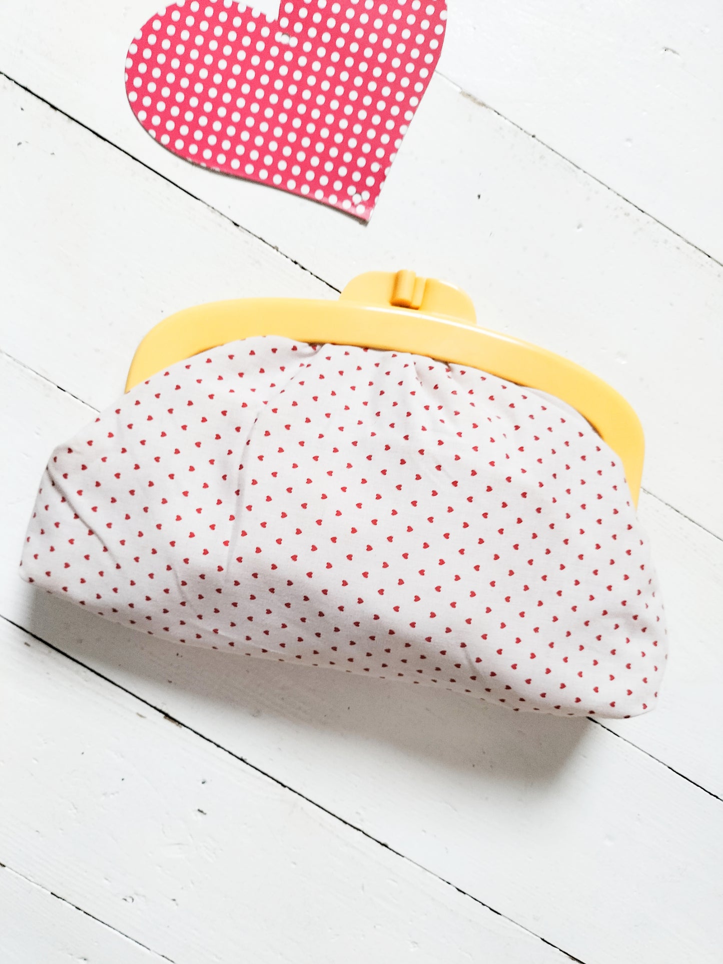 Grande pochette coeurs