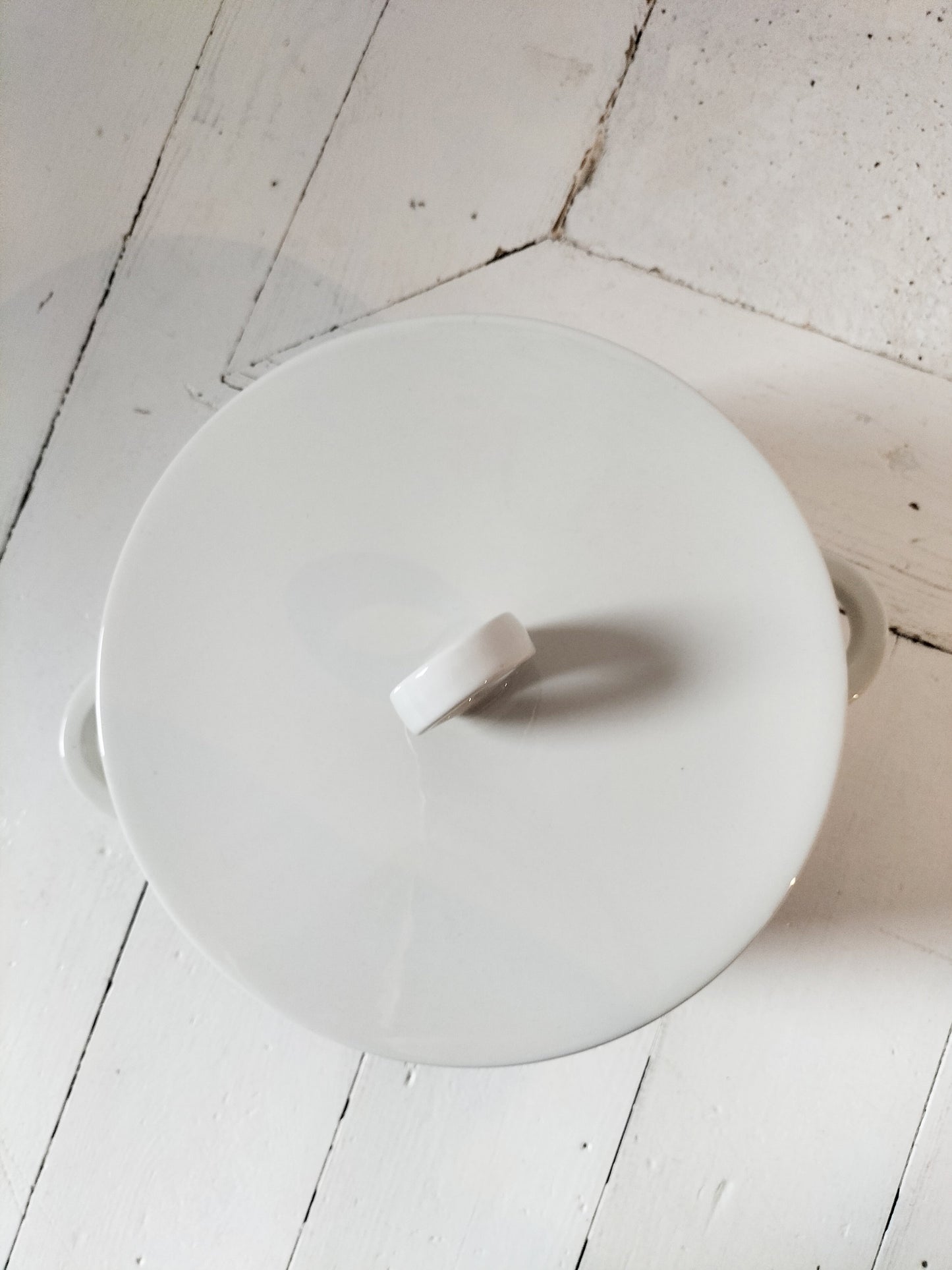 Haut plat couvert porcelaine à feu Villeroy et Boch Acapulco