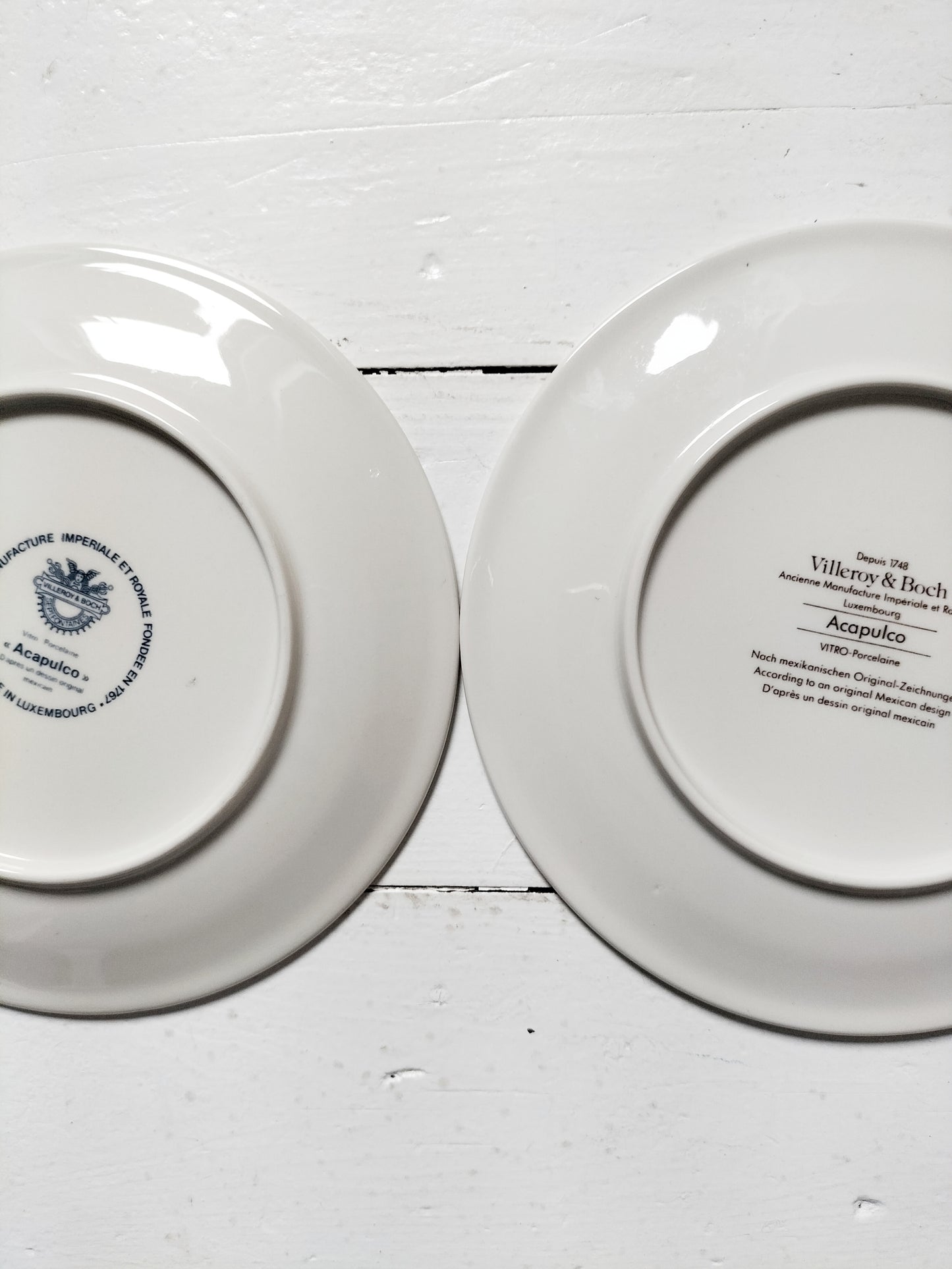 Duo de petites assiettes à dessert Villeroy et Boch Acapulco