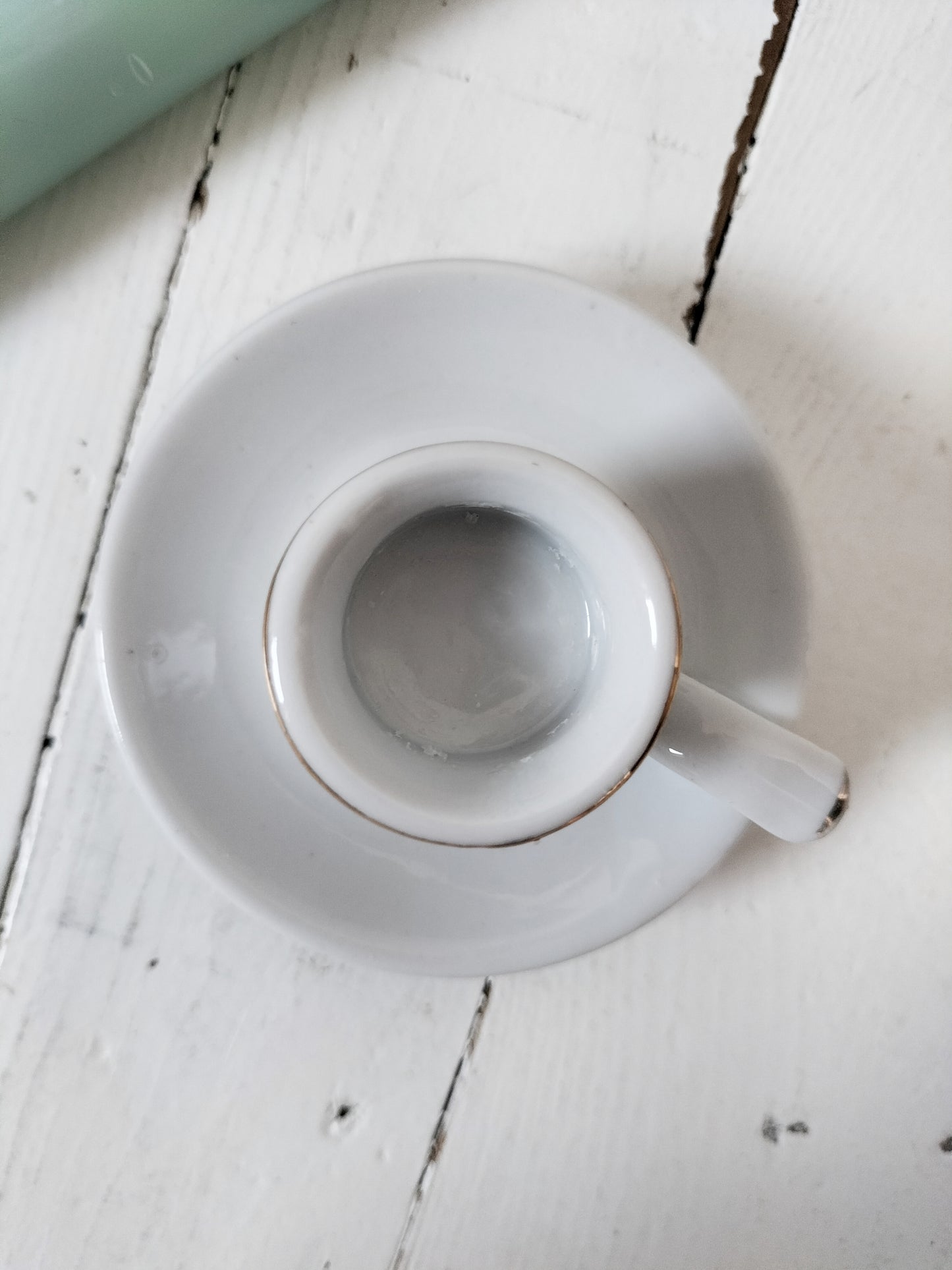 Bougeoir en porcelaine vintage