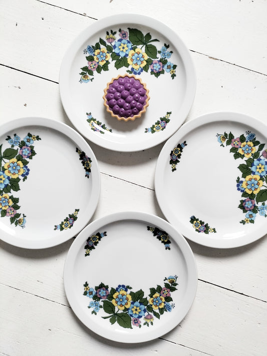 4 assiettes à dessert Bavaria