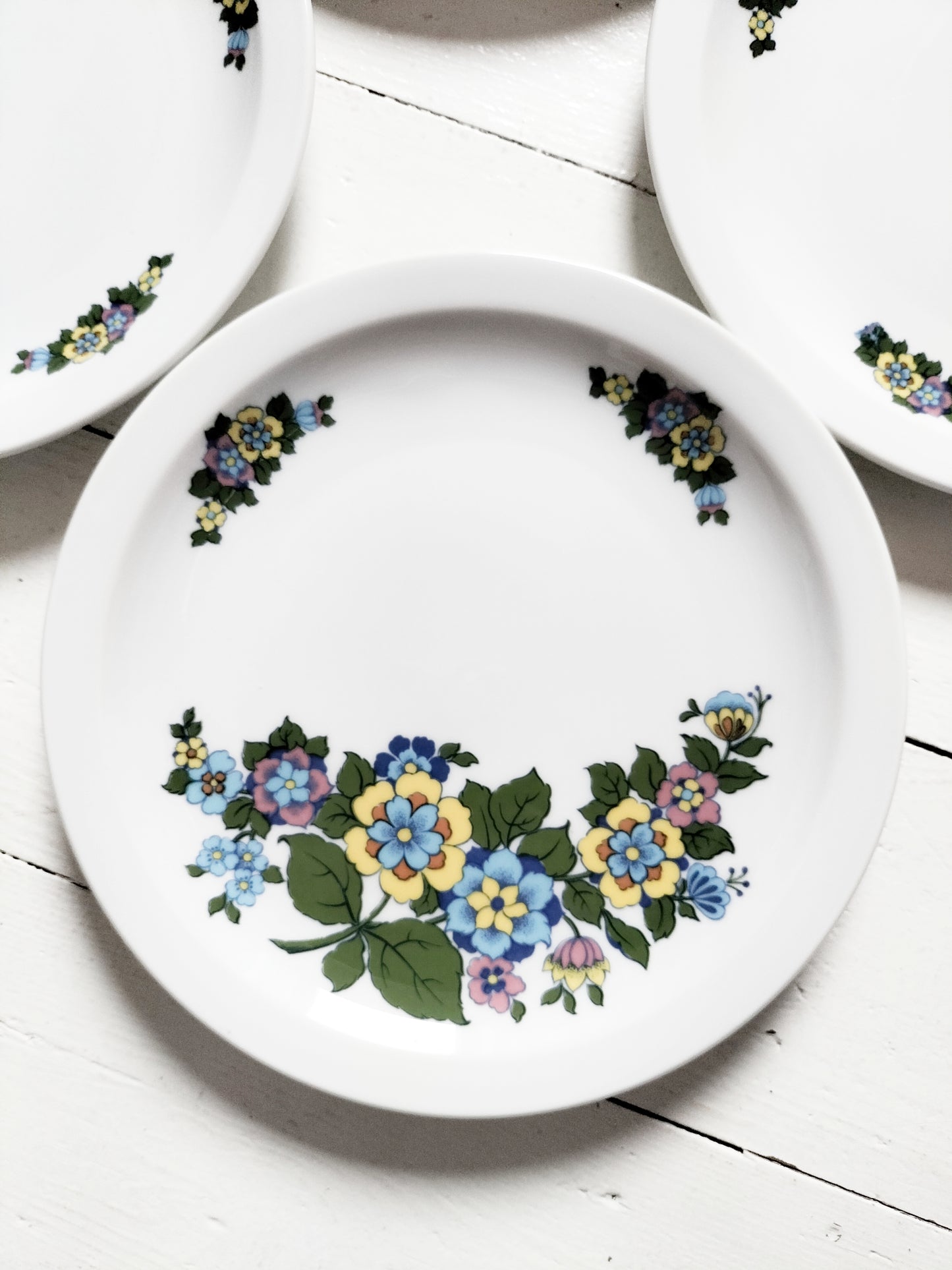 4 assiettes à dessert Bavaria