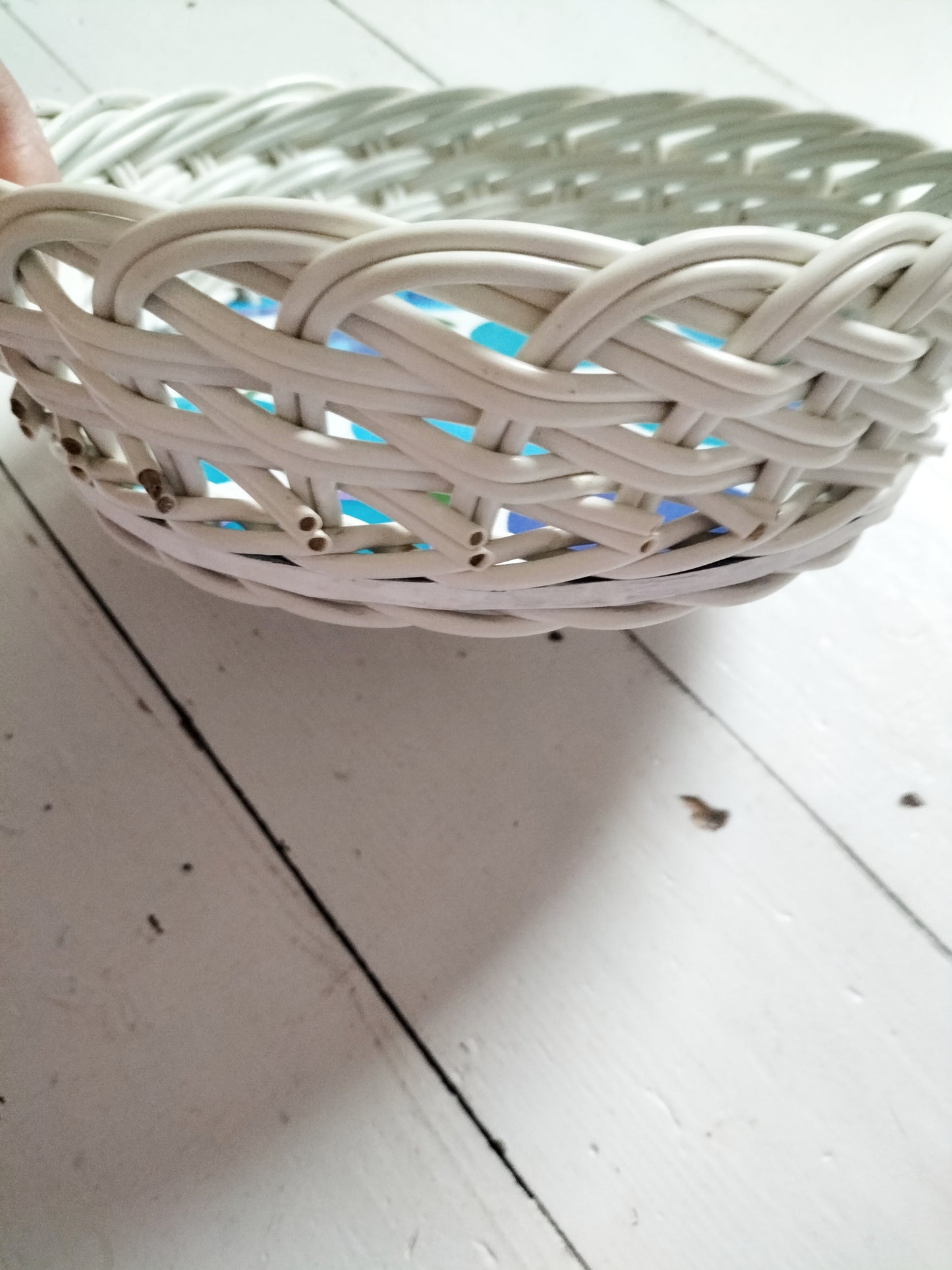 Petite corbeille formica et scoubidou