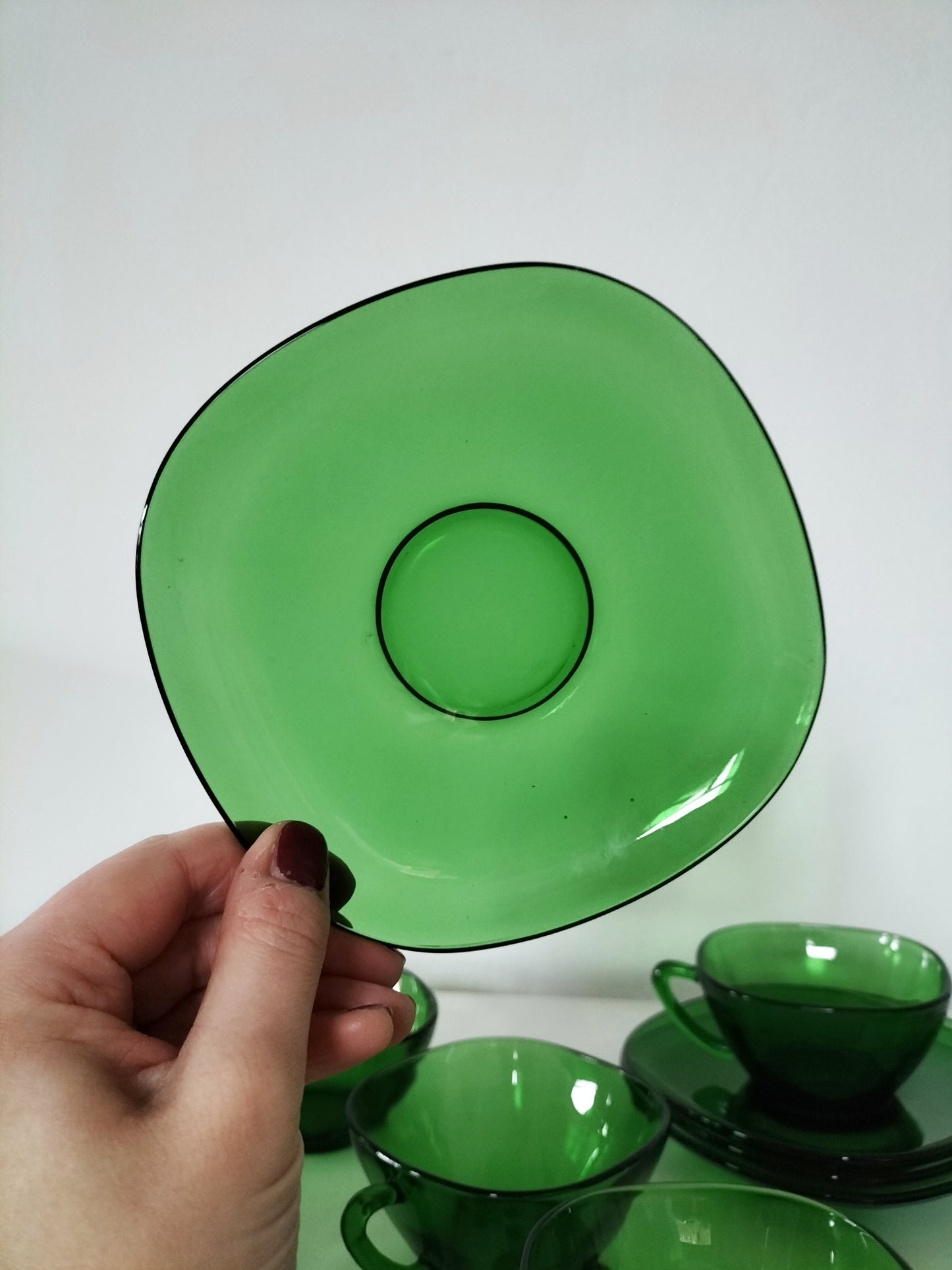 Duo tasses + sous-tasses Vereco