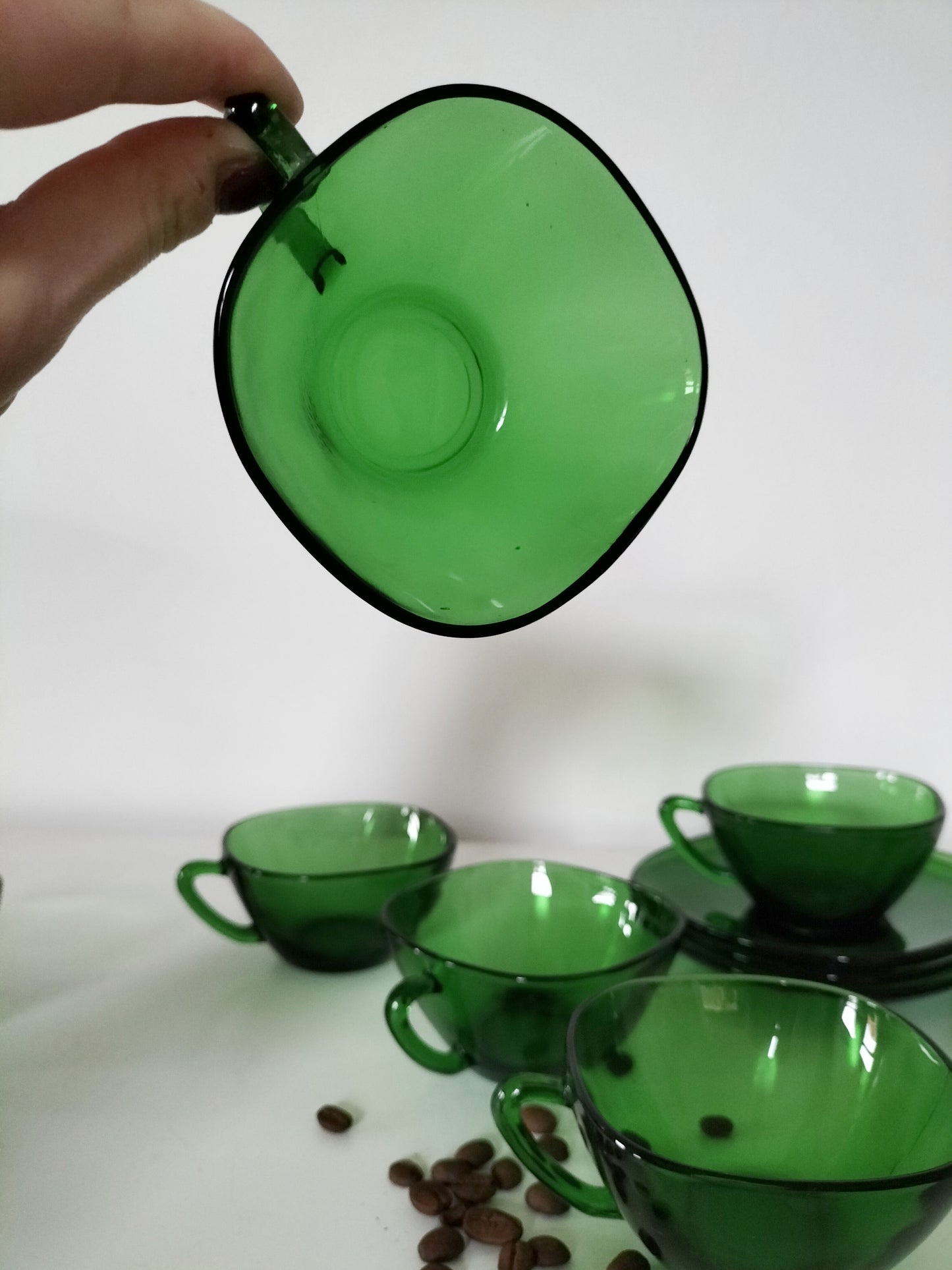 Duo tasses + sous-tasses Vereco