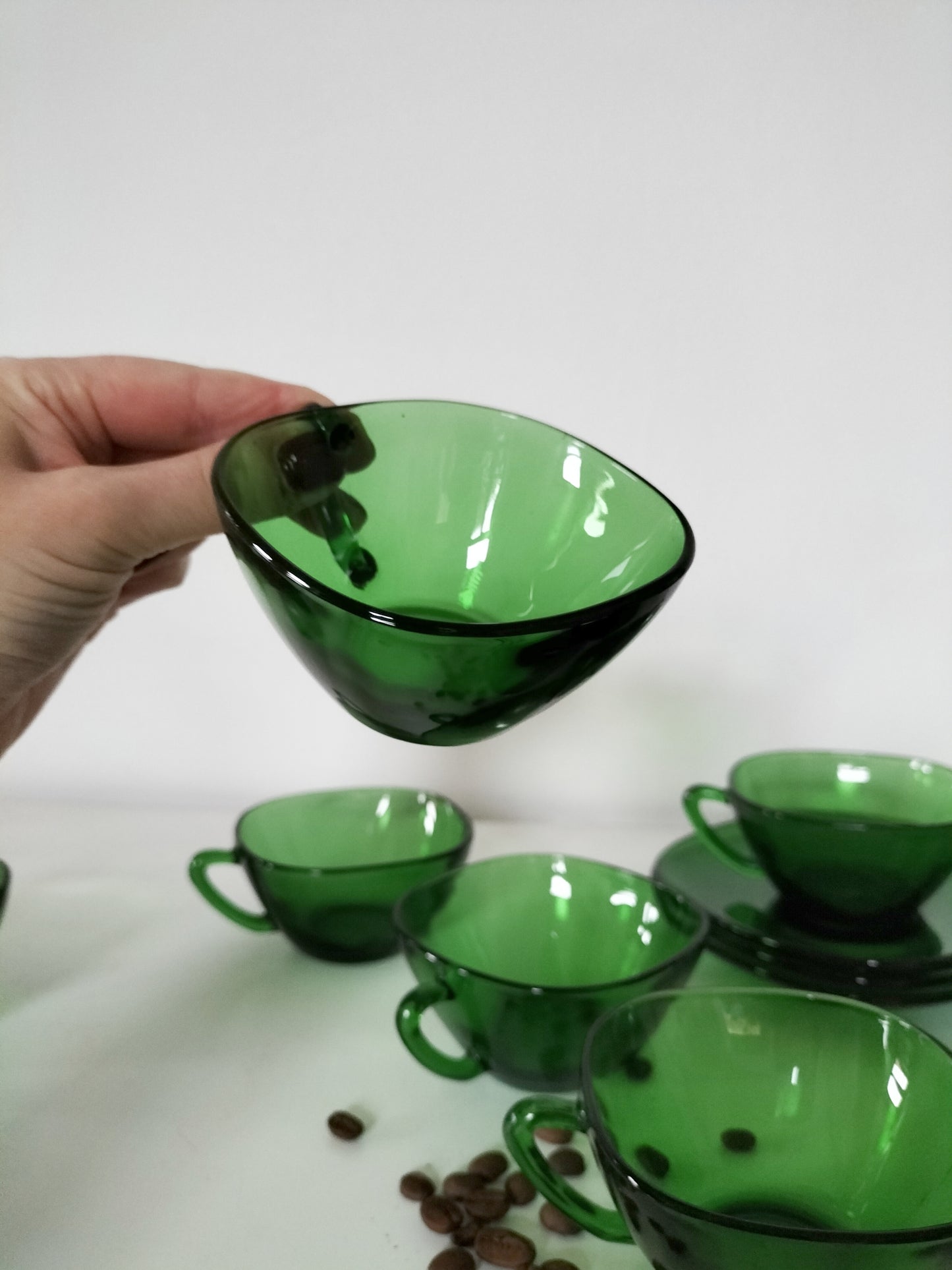 Duo tasses + sous-tasses Vereco