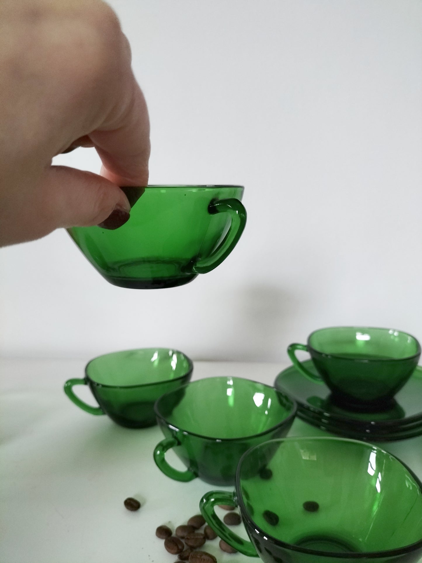 Duo tasses + sous-tasses Vereco