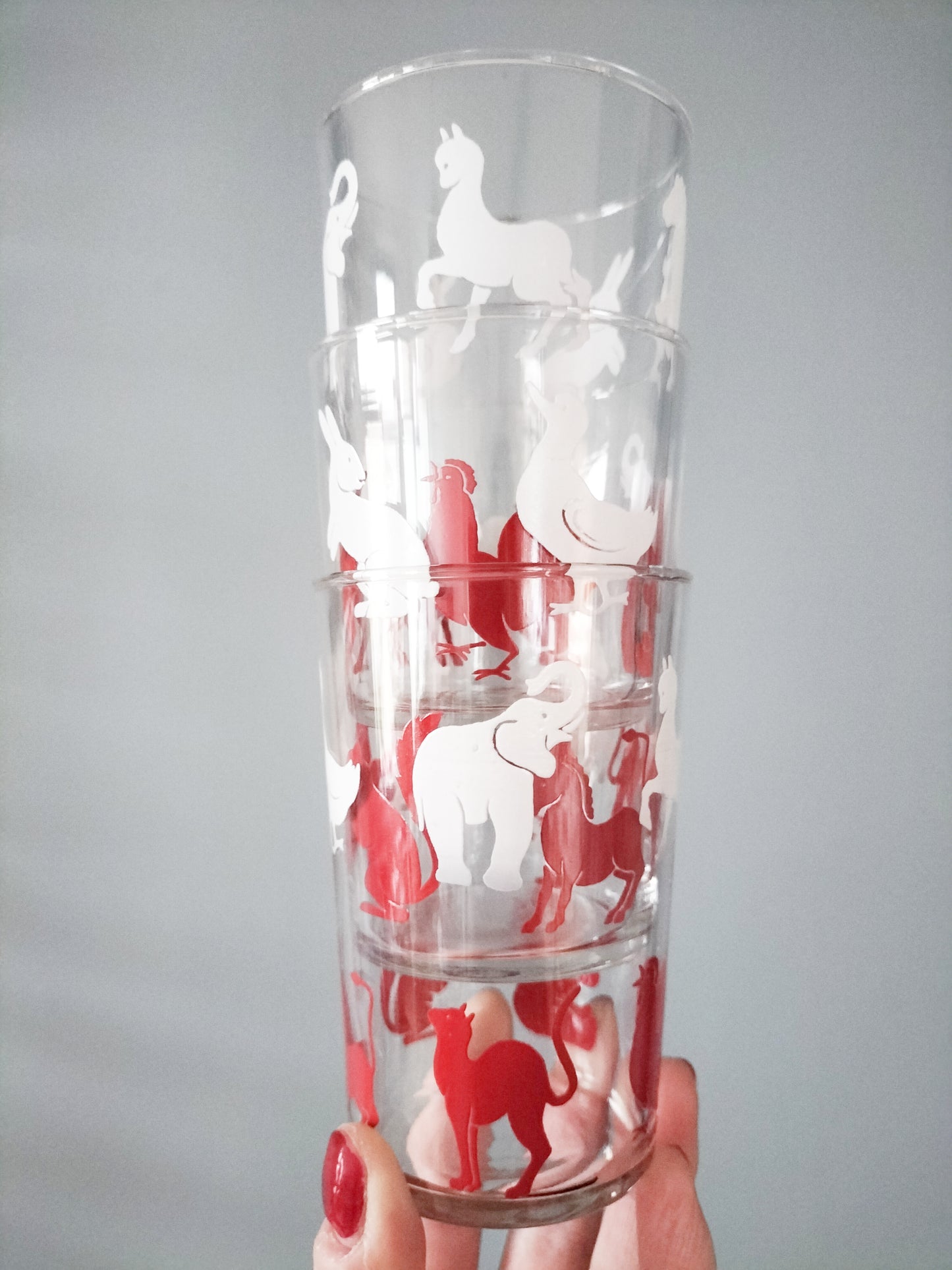 Set de 3 verres