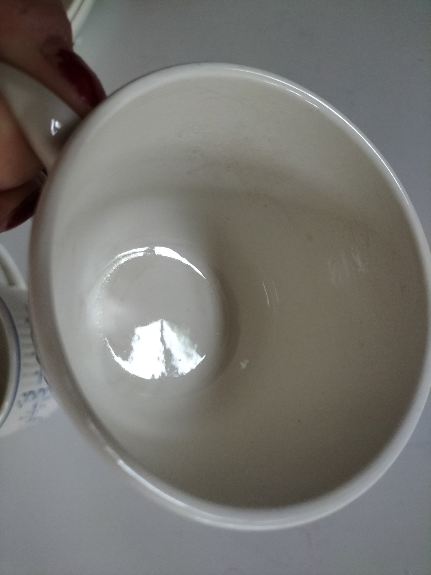 Duo de tasses et sous-tasses Boch Copenhague