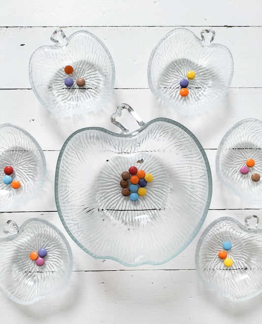 Set Melba bol/saladier + 6 ramequins