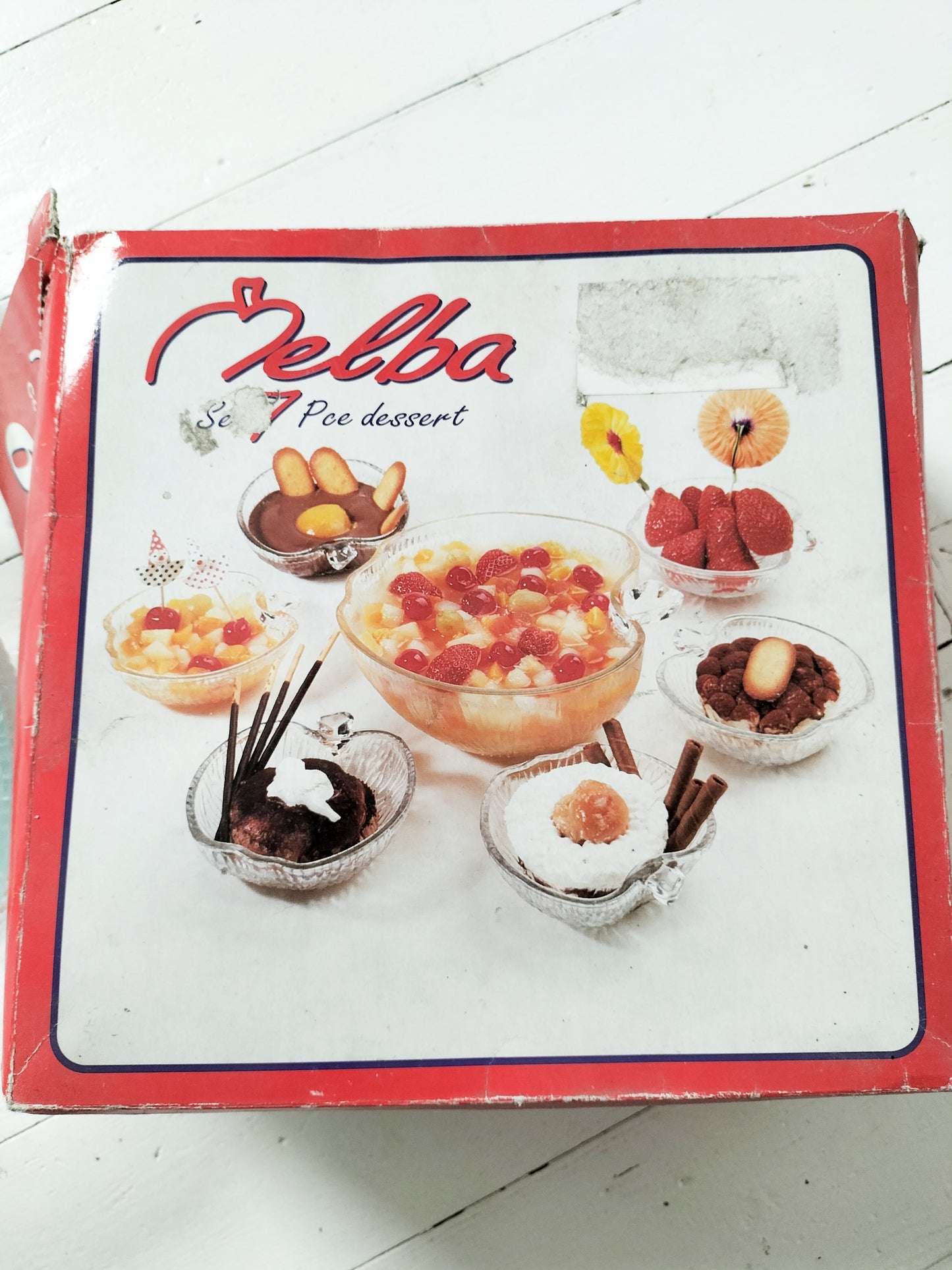 Set Melba bol/saladier + 6 ramequins