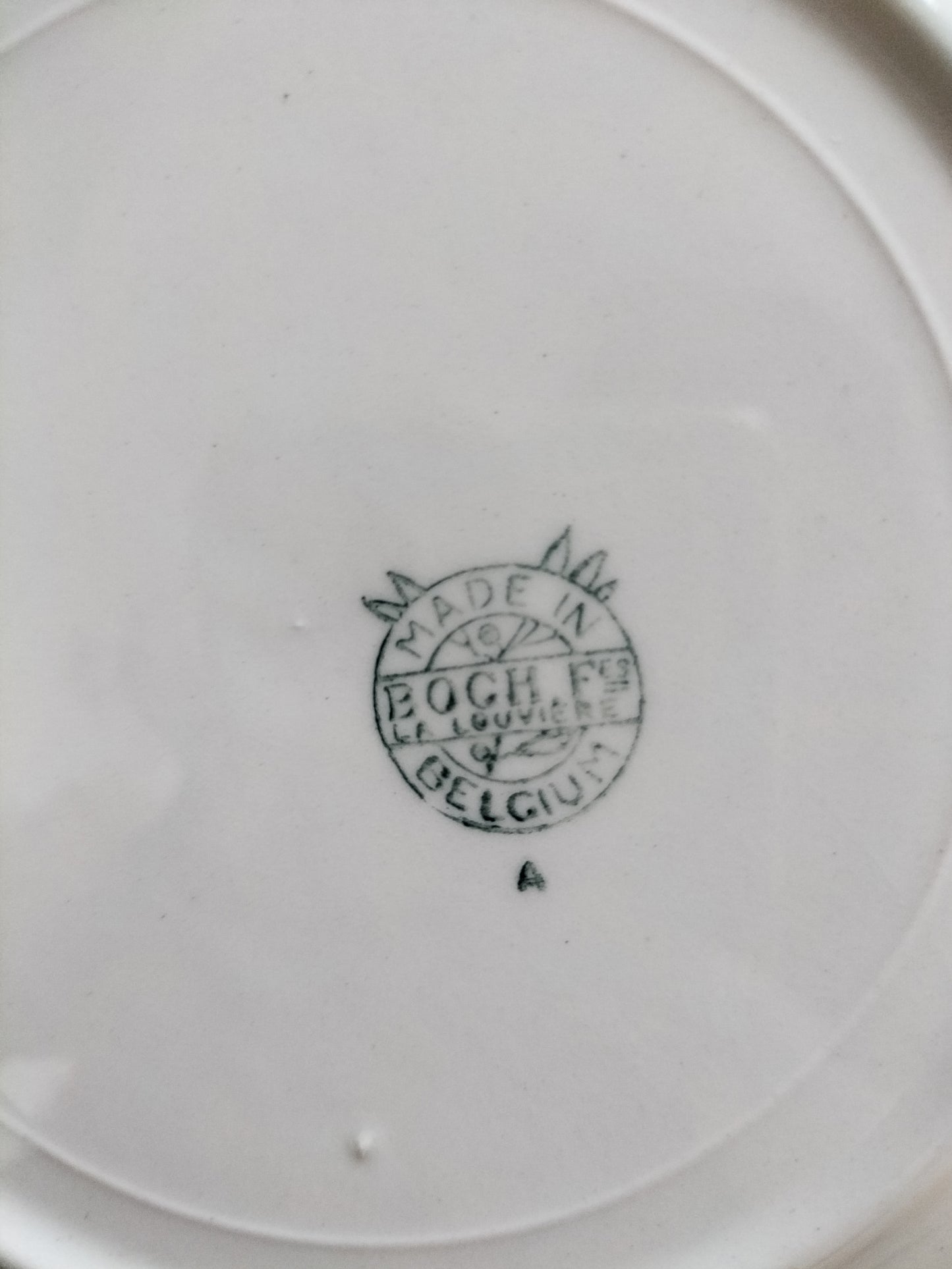 Ensemble de 5 petites assiettes à cake/ soucoupes Boch Miami