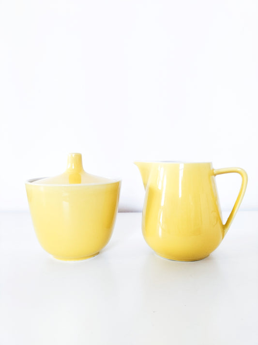 Duo sucrier et pot à lait Villeroy et Boch