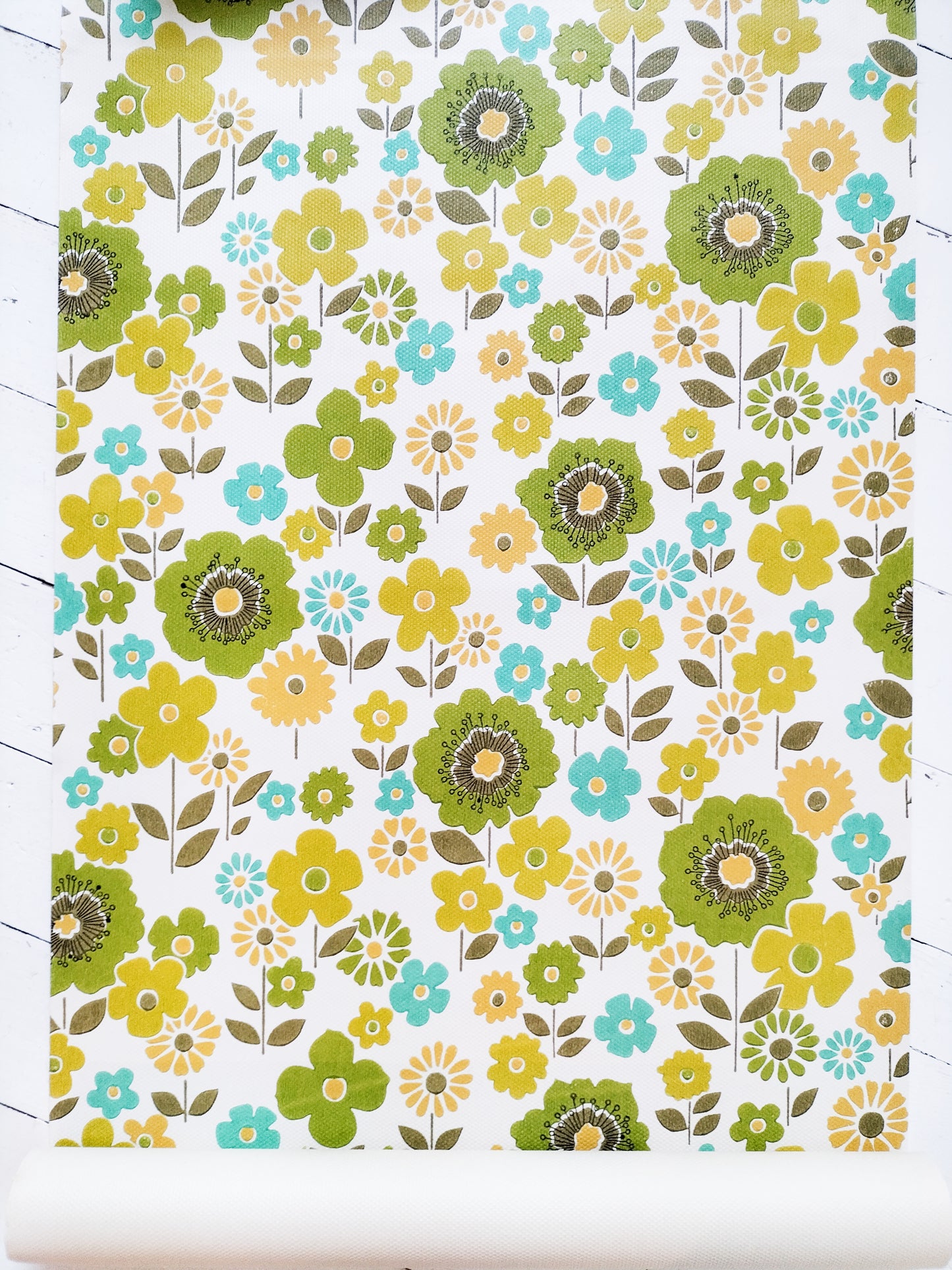 Rouleau de papier peint vintage