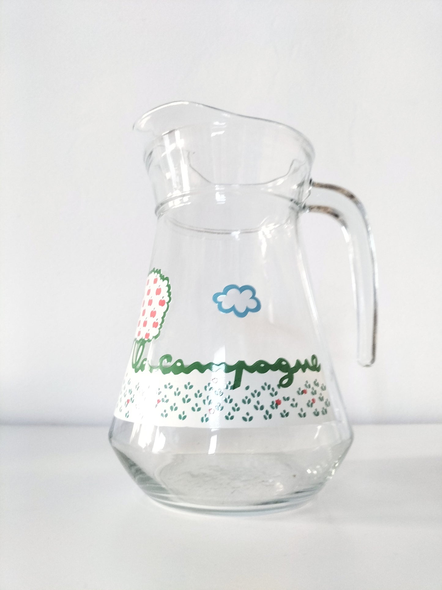 Carafe cruche en verre