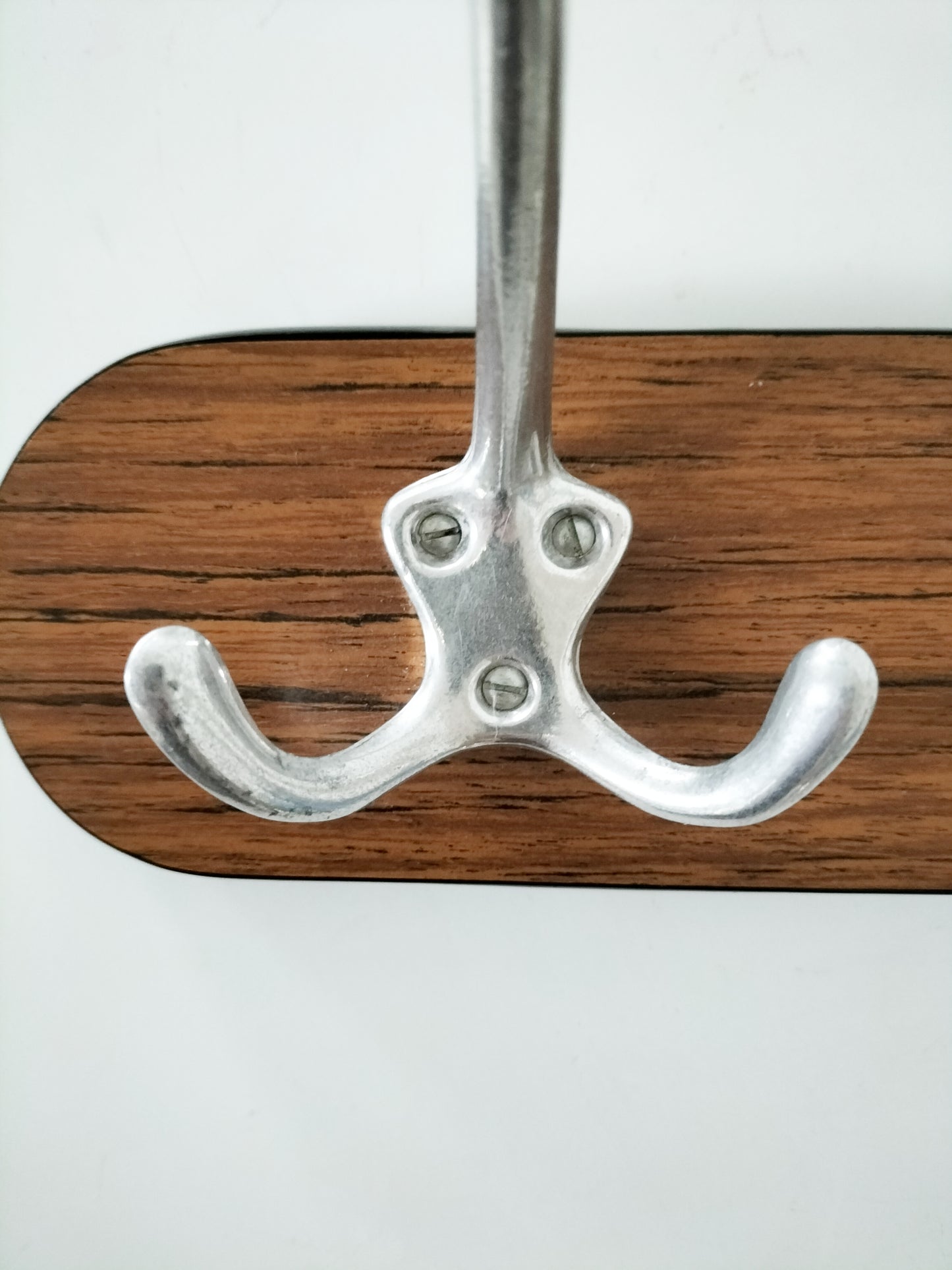 Porte-manteaux 2 patères en formica